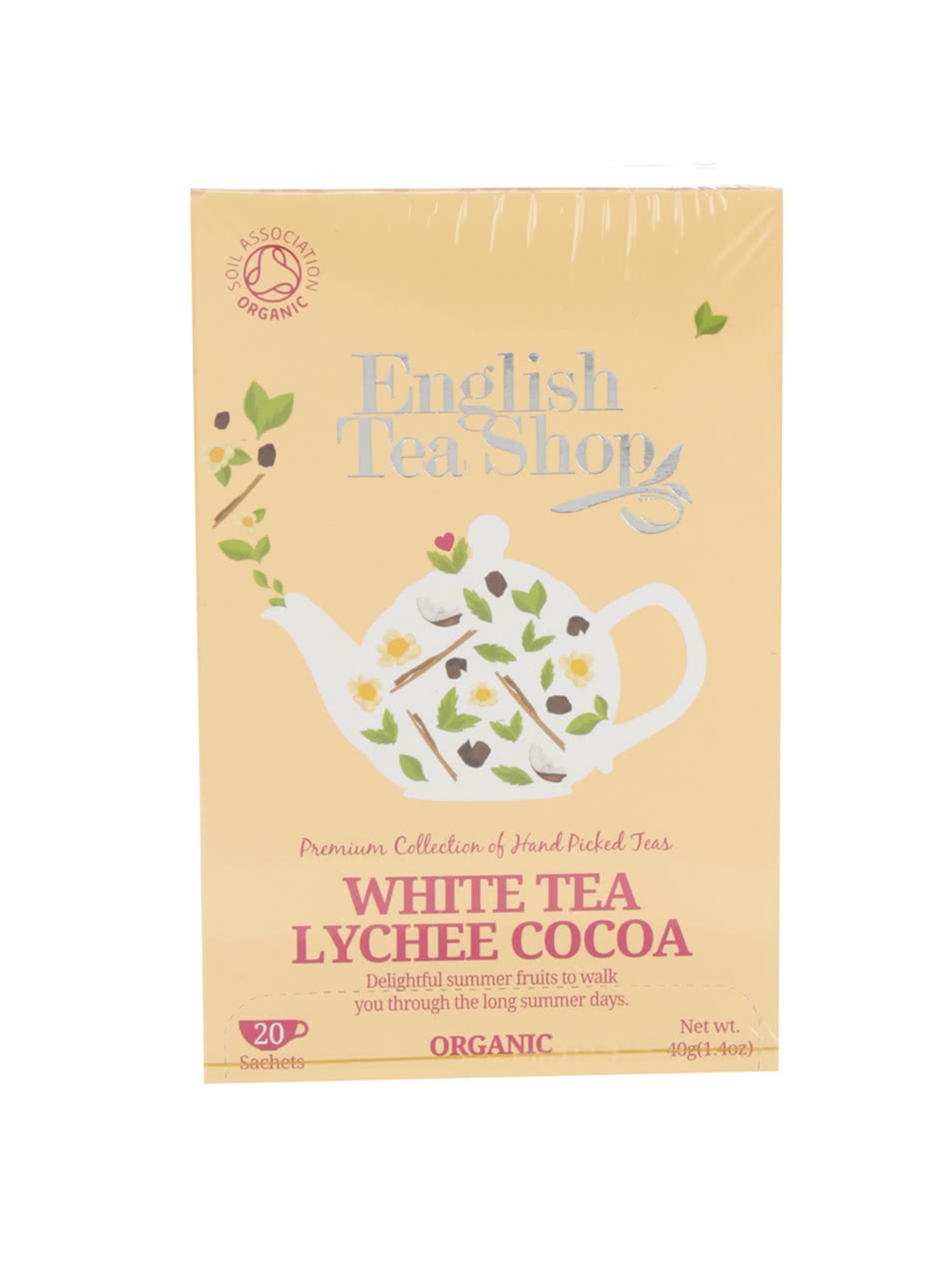 Lacno Biely čaj English Tea Shop Lychee Bio