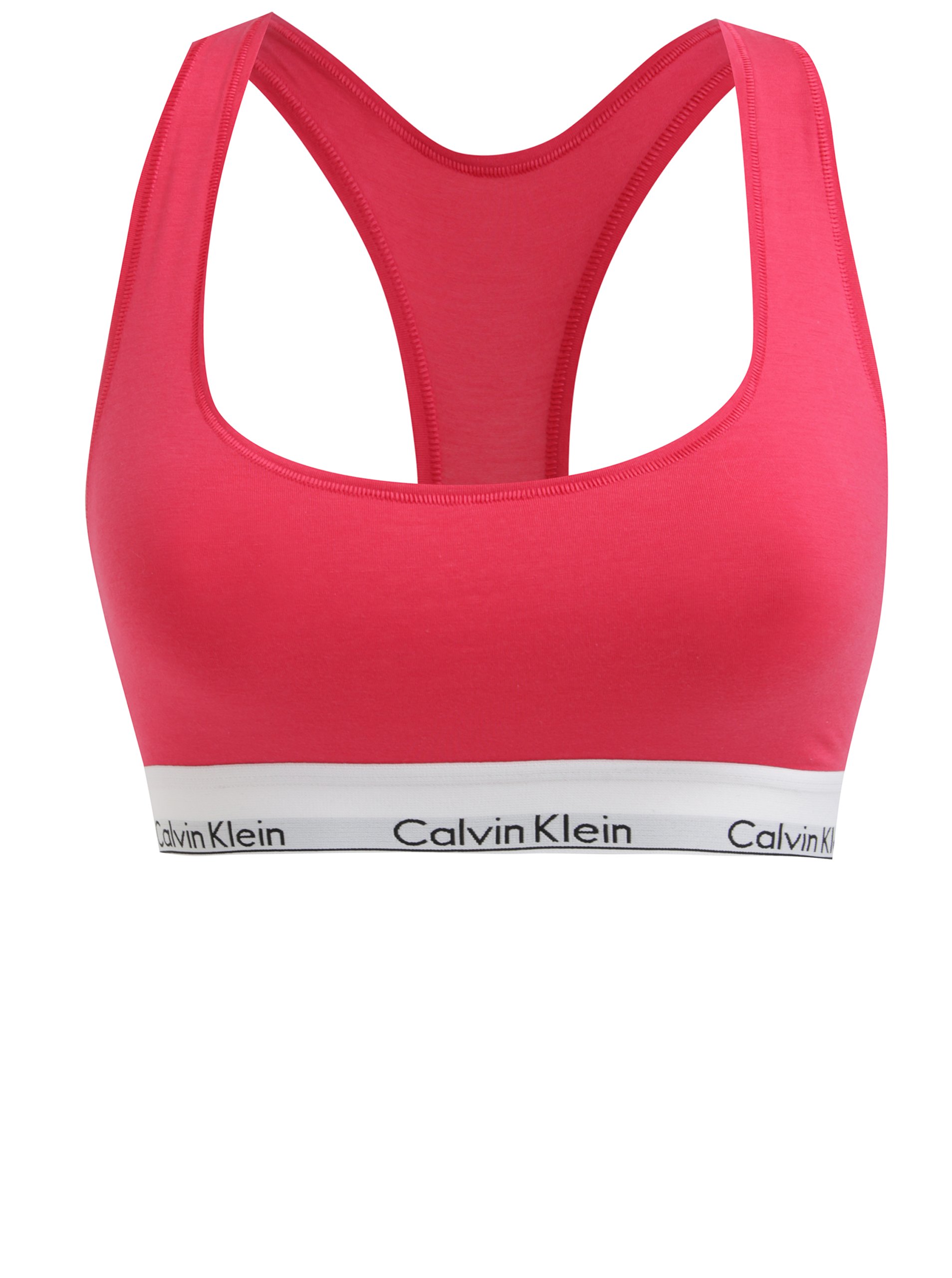 Levně Růžová dámská sportovní podprsenka Calvin Klein Underwear