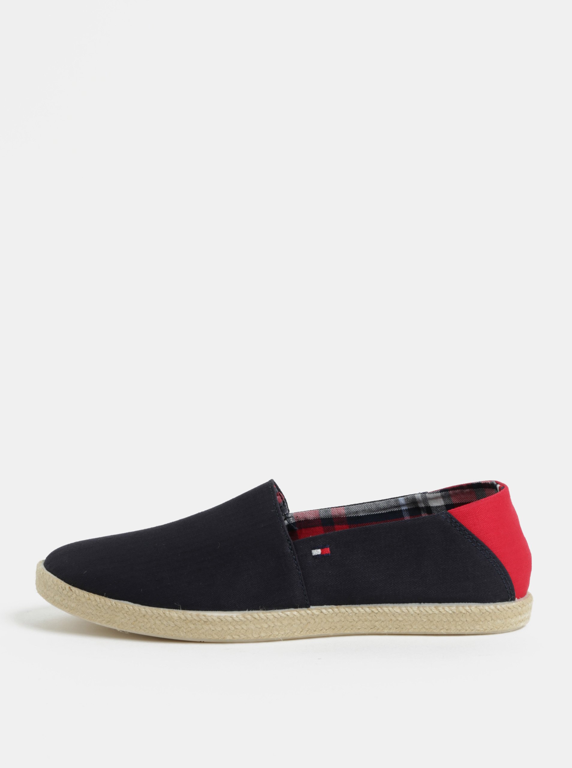 Levně Modré pánské espadrilky Tommy Hilfiger