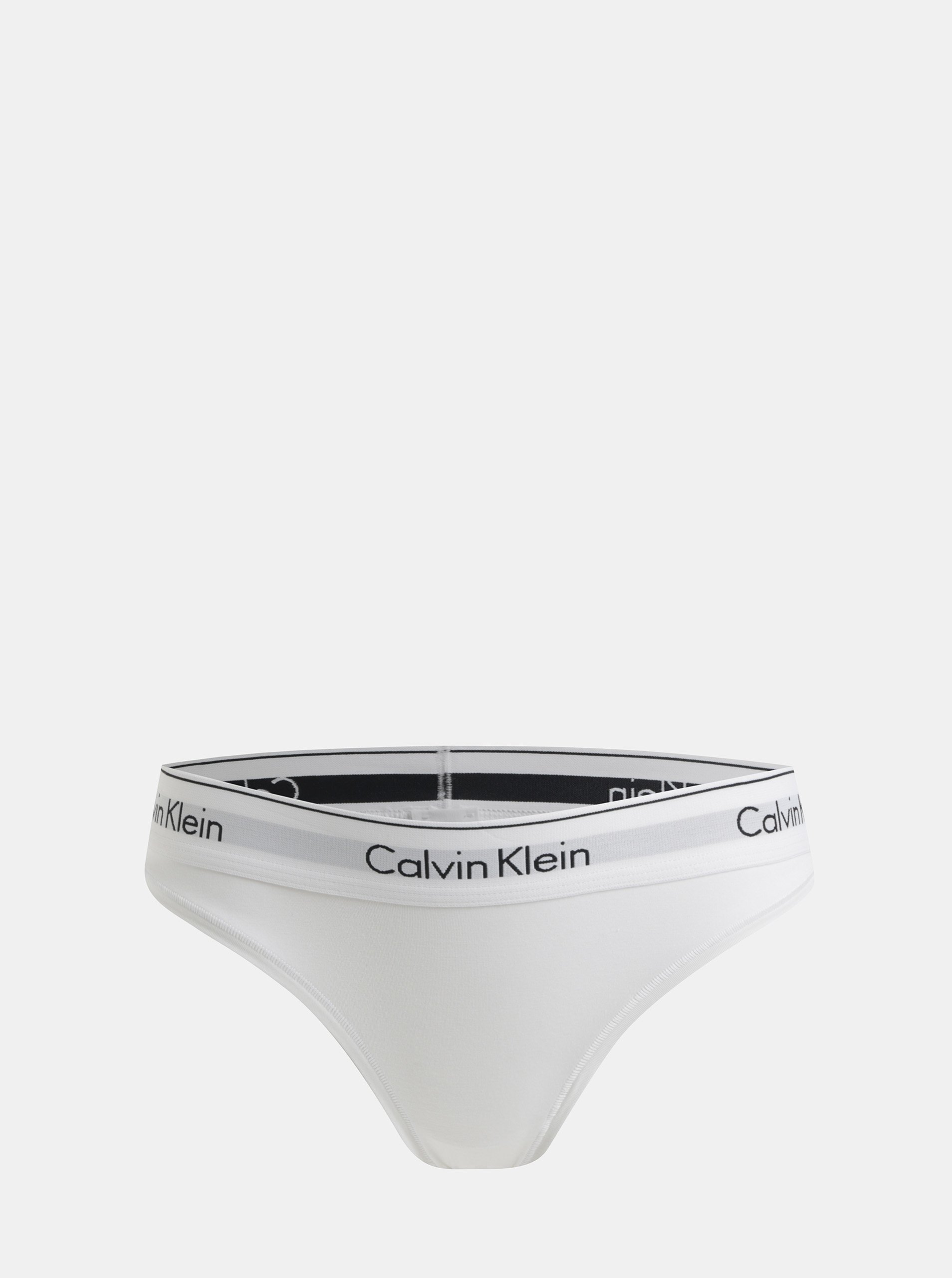 Lacno Biele nohavičky so širokým lemom Calvin Klein Underwear