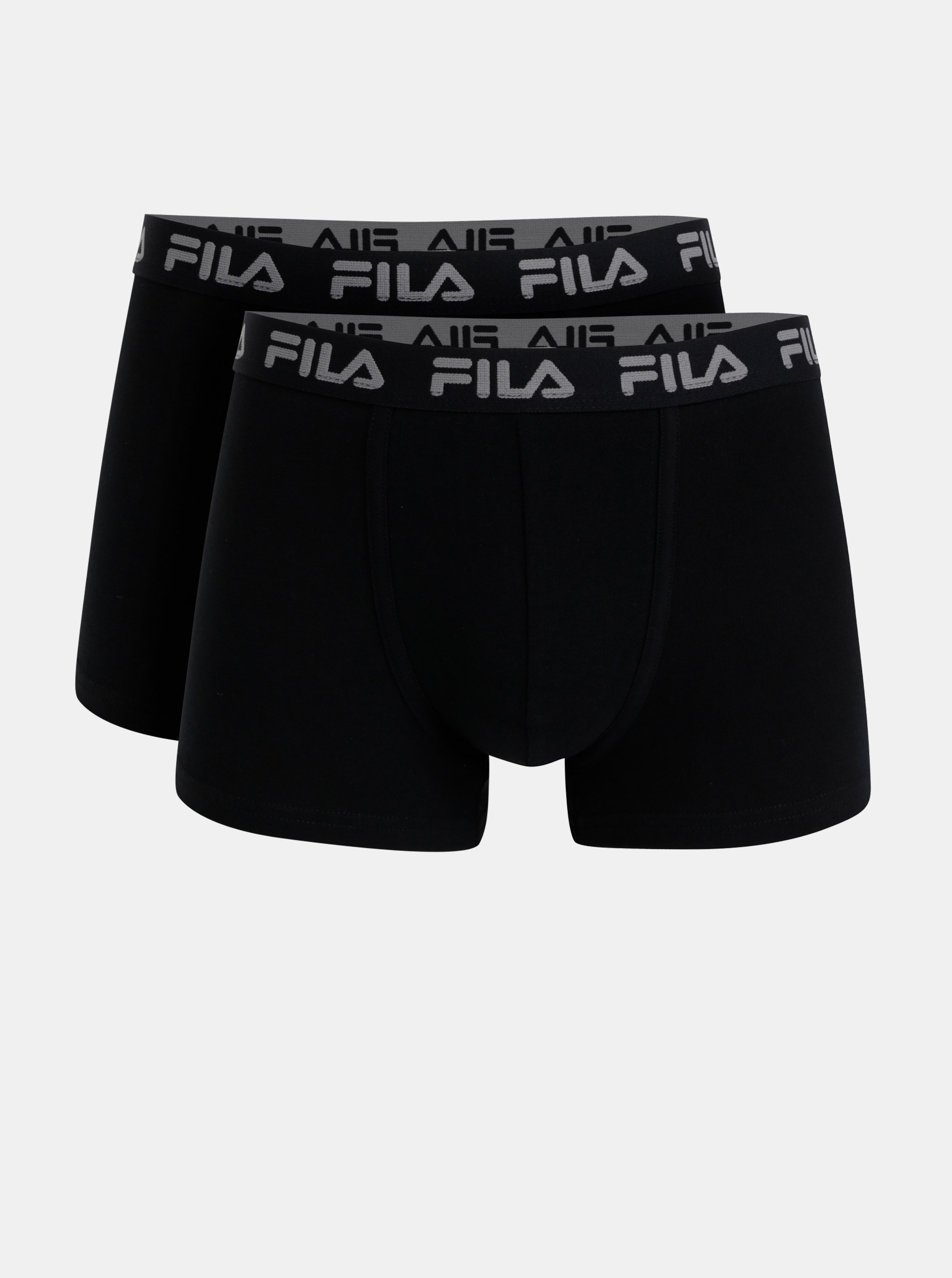 E-shop Sada dvou černých boxerek FILA