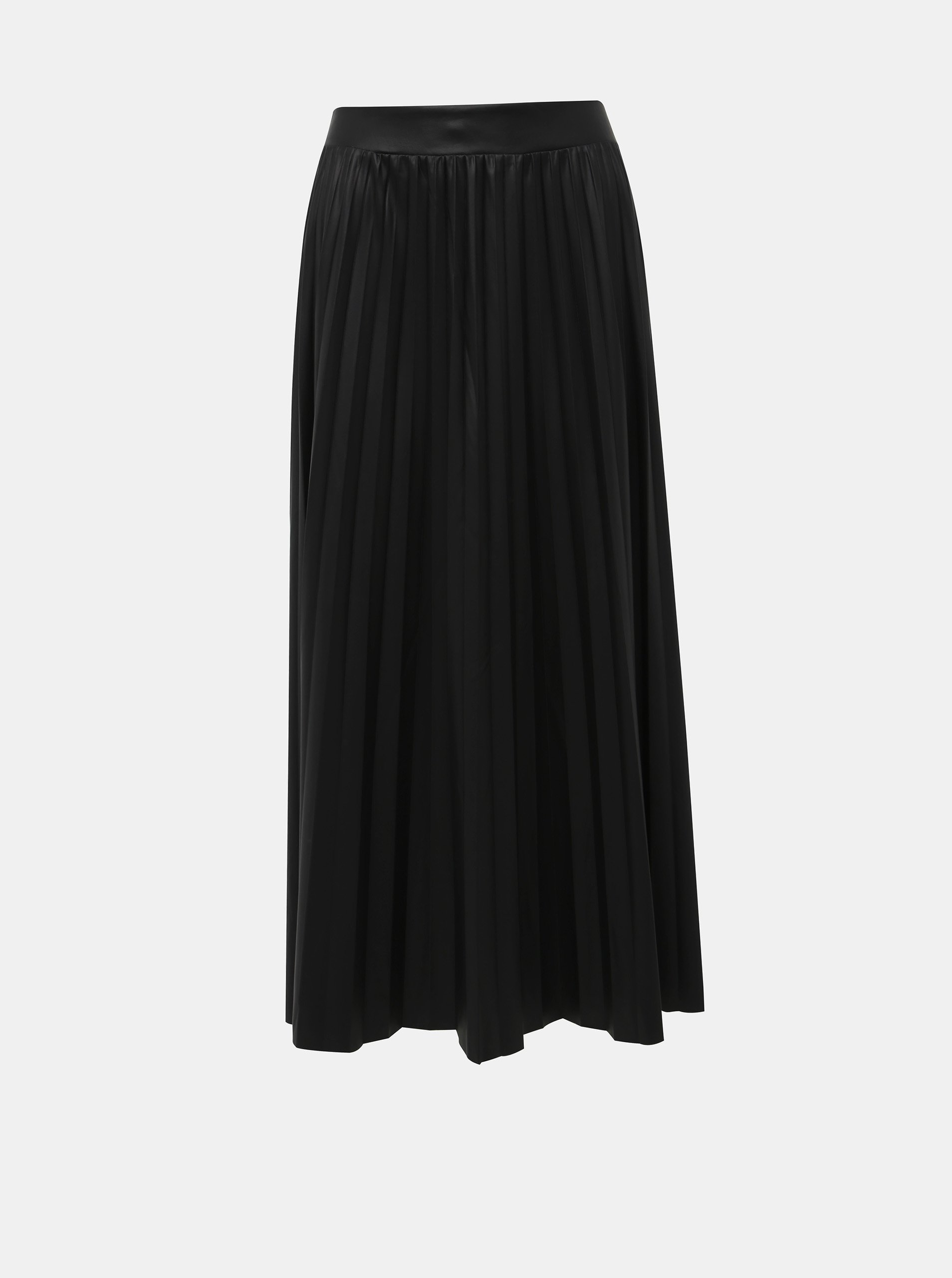 Lacno Čierna plisovaná maxi sukňa ONLY Anina