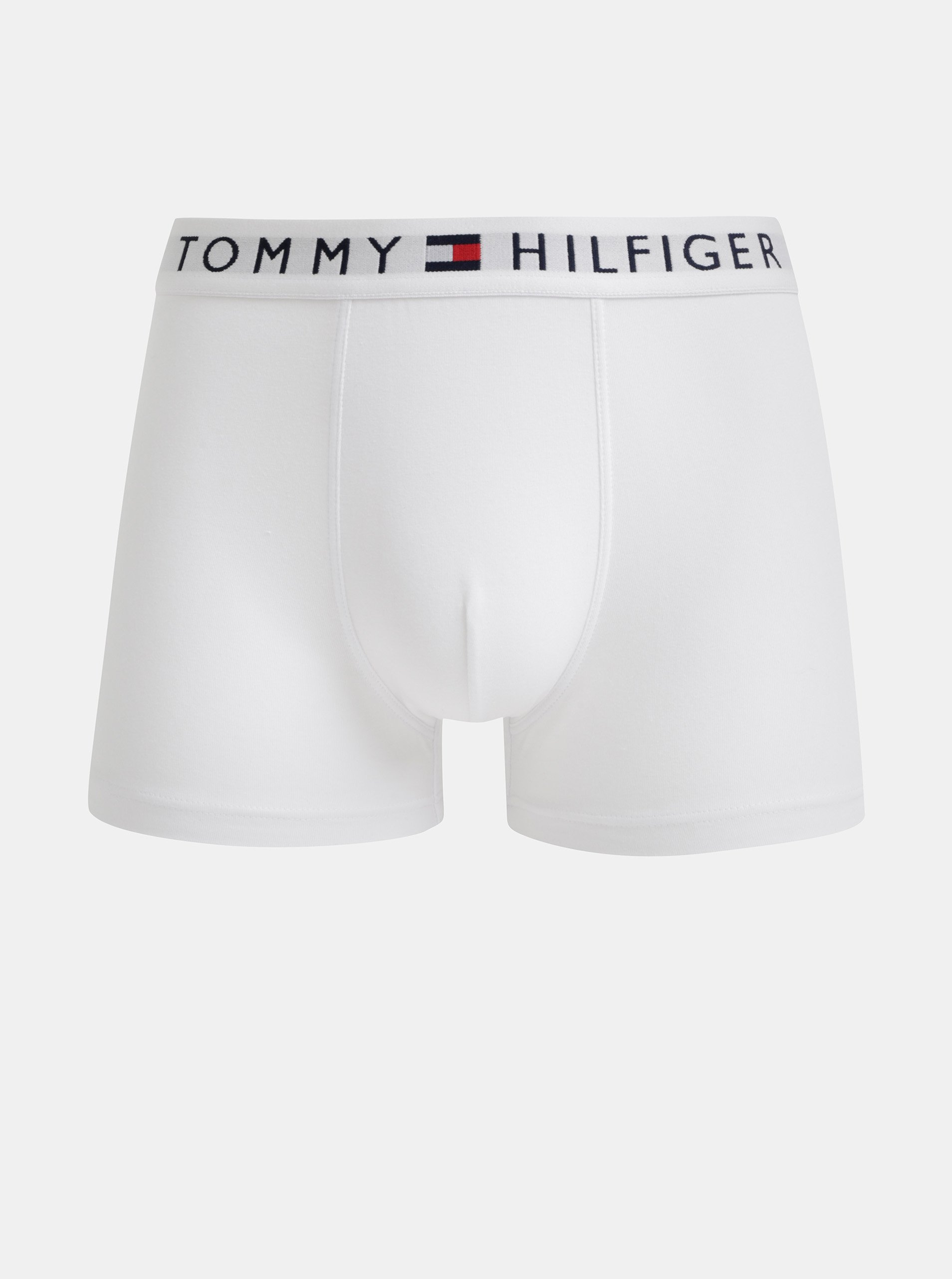 Levně Bílé boxerky Tommy Hilfiger Underwear
