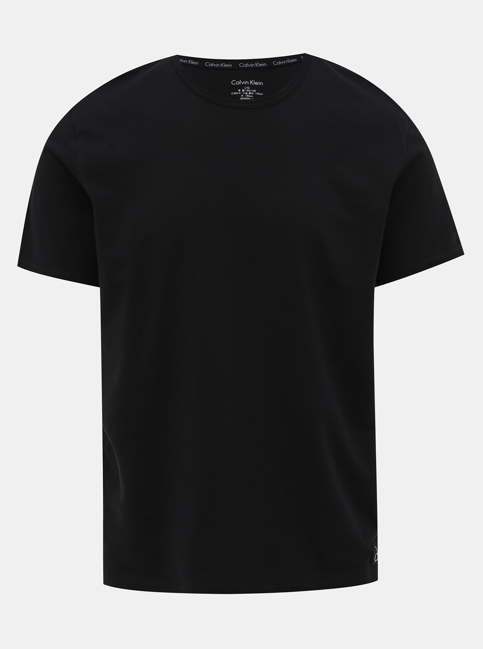 E-shop Černé pánské tričko Calvin Klein Underwear