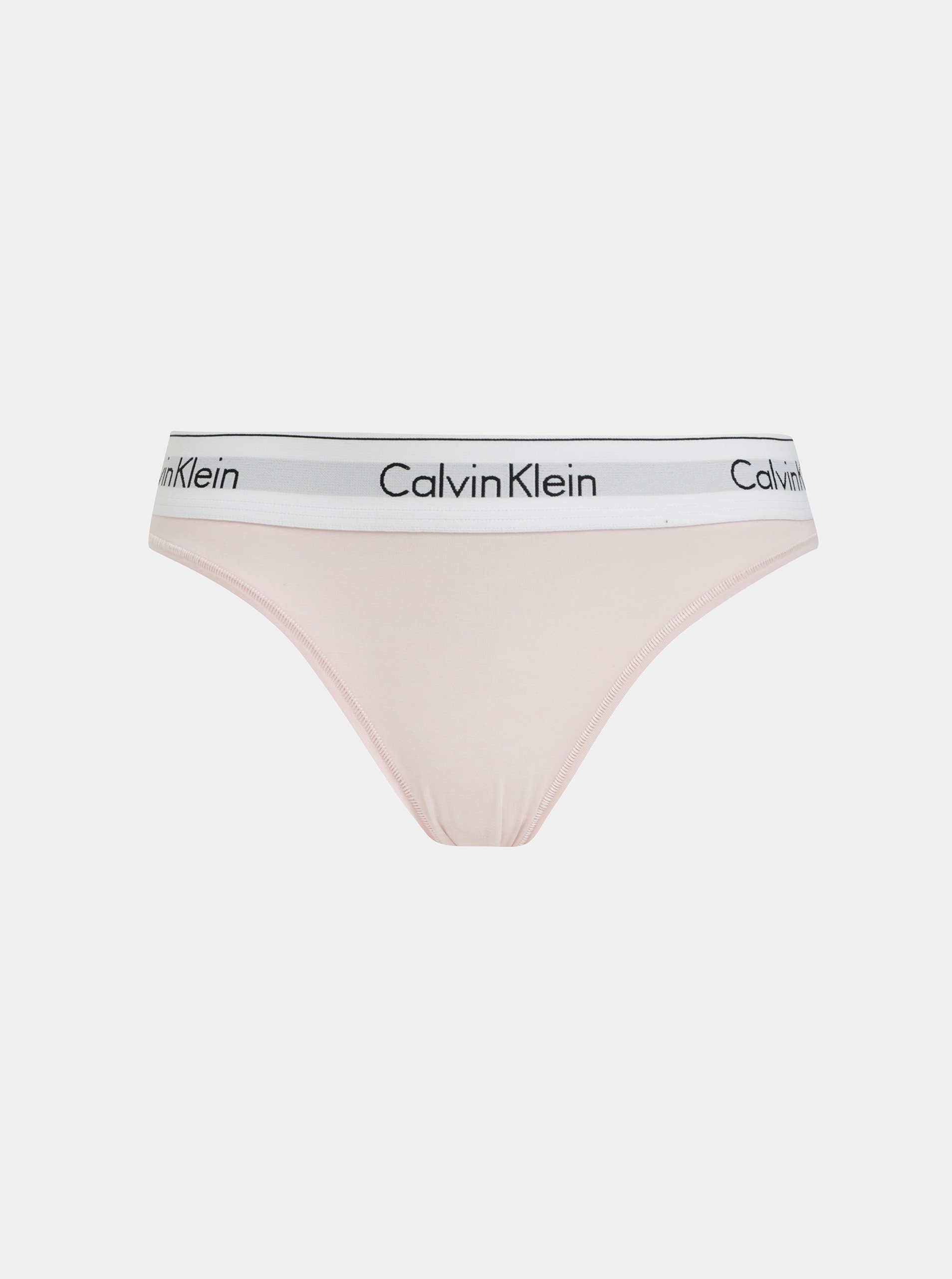 Levně Světle růžové dámské kalhotky Calvin Klein Underwear