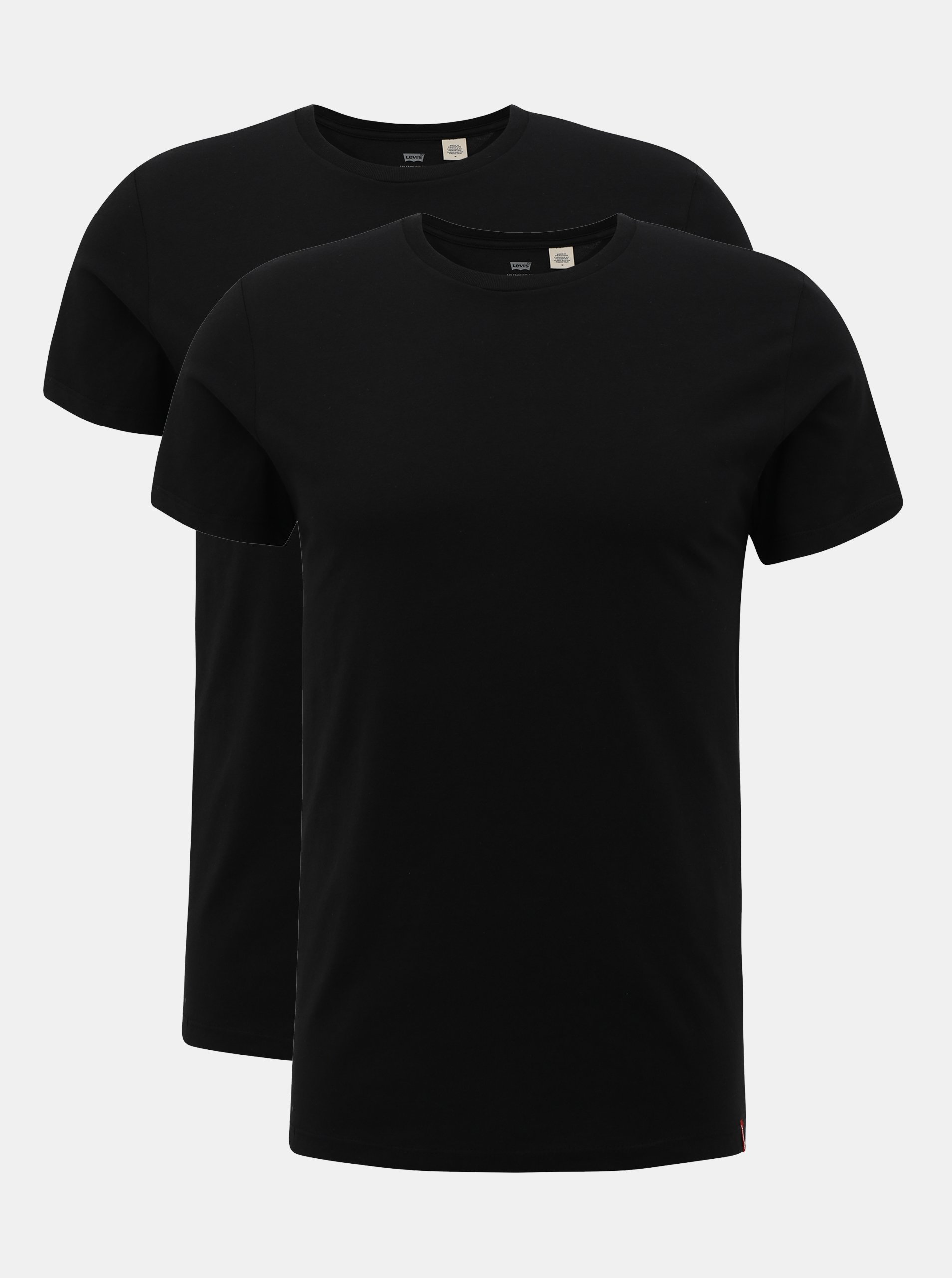 E-shop Sada dvoch čiernych pánskych basic tričiek Levi's®