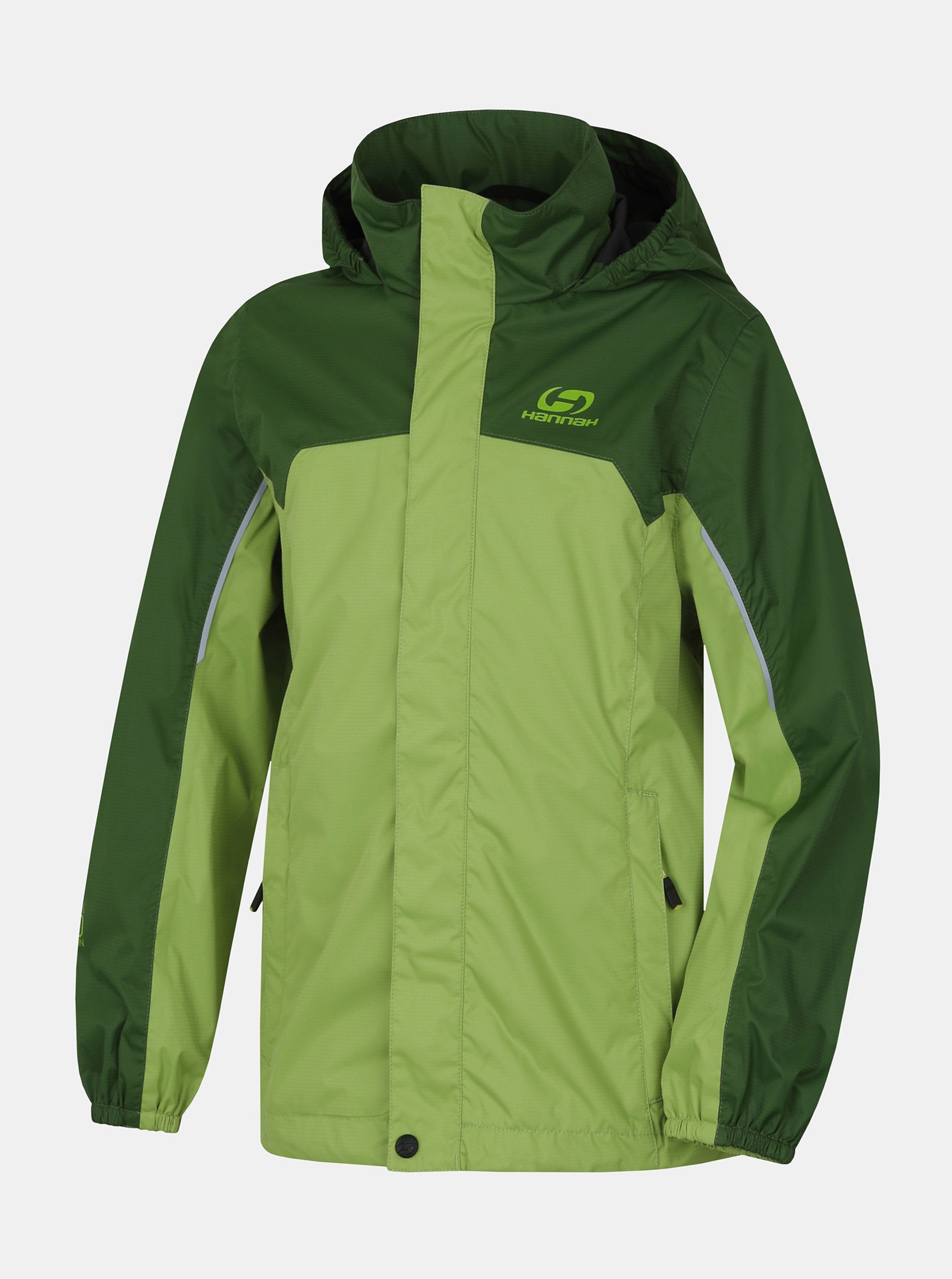 E-shop Zelená chlapčenská vodeodolná bunda Hannah Peeta