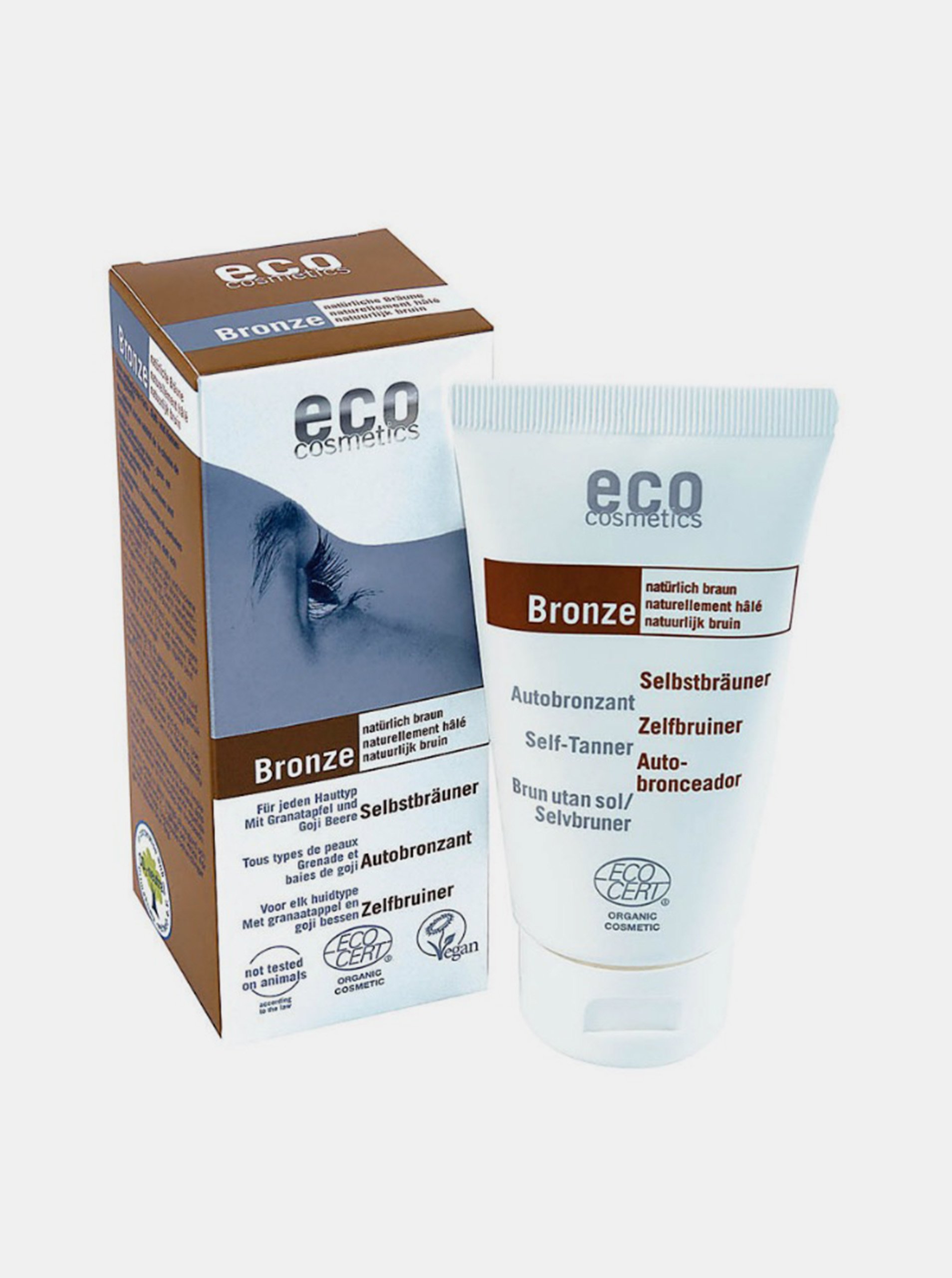 Levně Samoopalovací mléko BIO 75 ml Eco Cosmetics