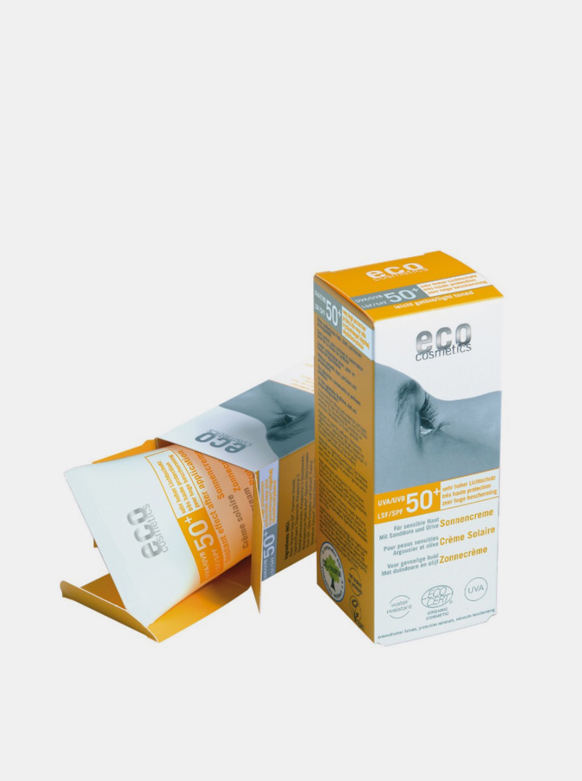 Levně Opalovací krém SPF 50+ BIO 75 ml Eco Cosmetics