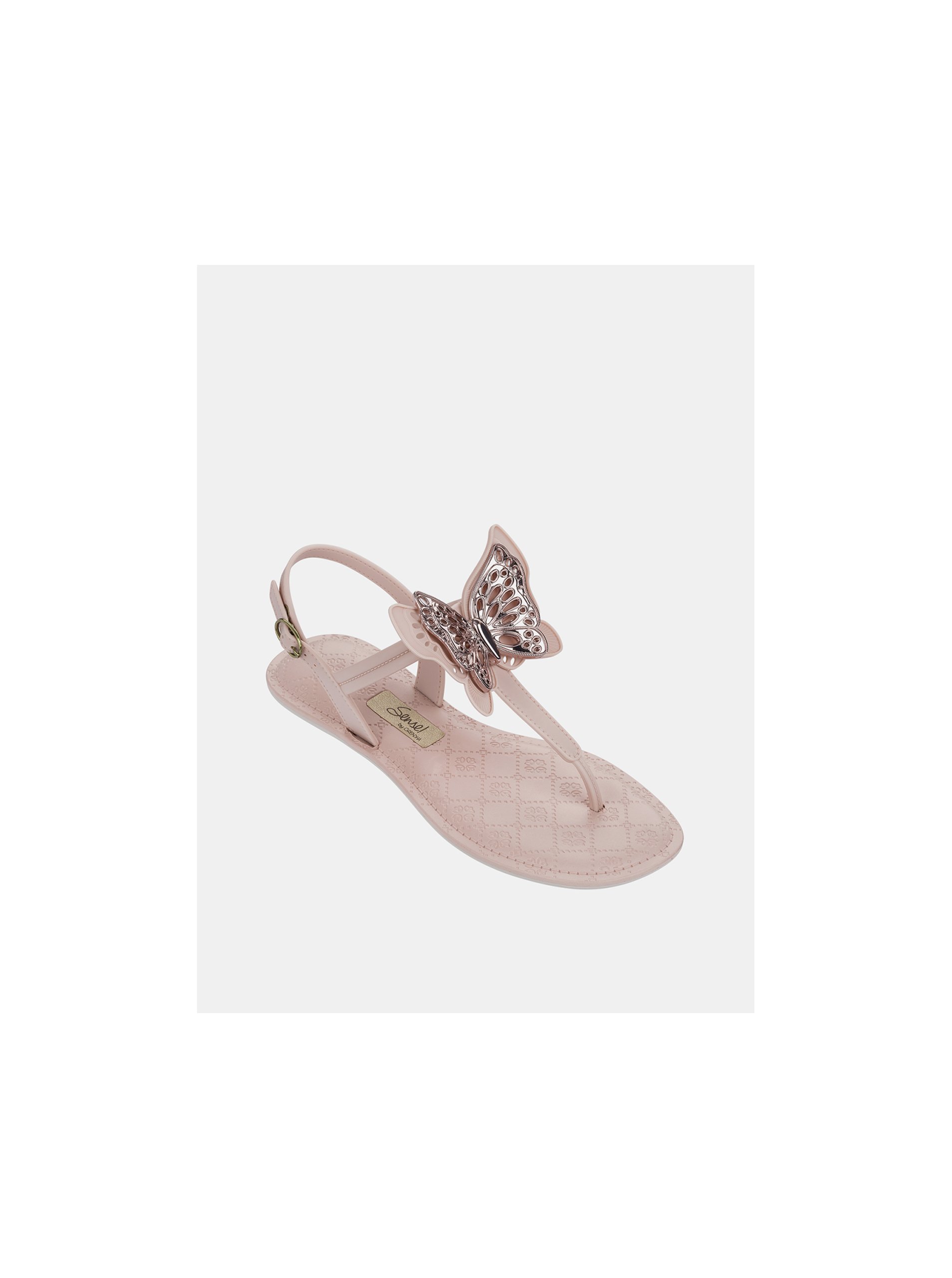 Lacno Ružové dámske sandále Grendha