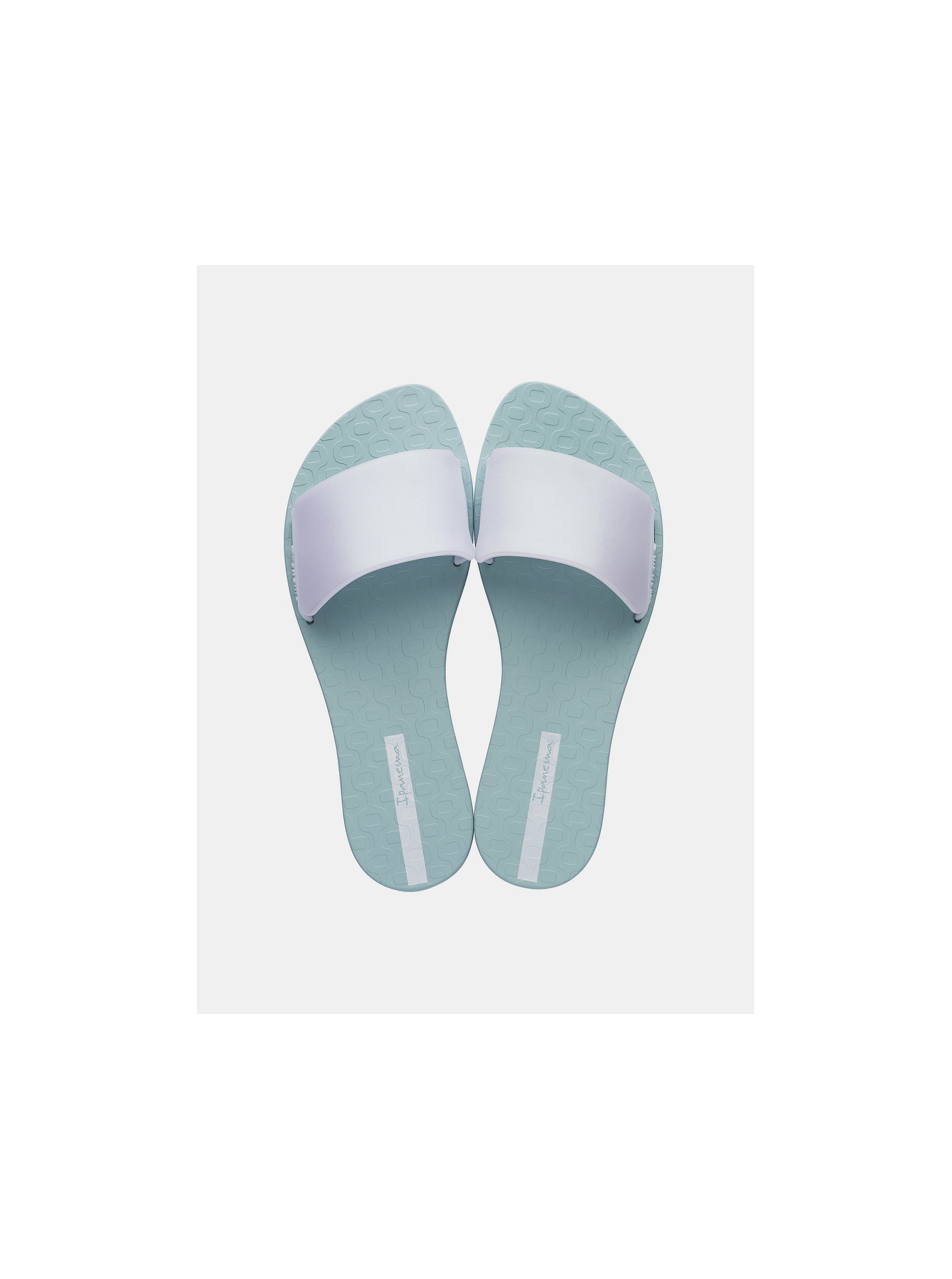E-shop Mentolové pantofle s perleťovými odlesky Ipanema Livia