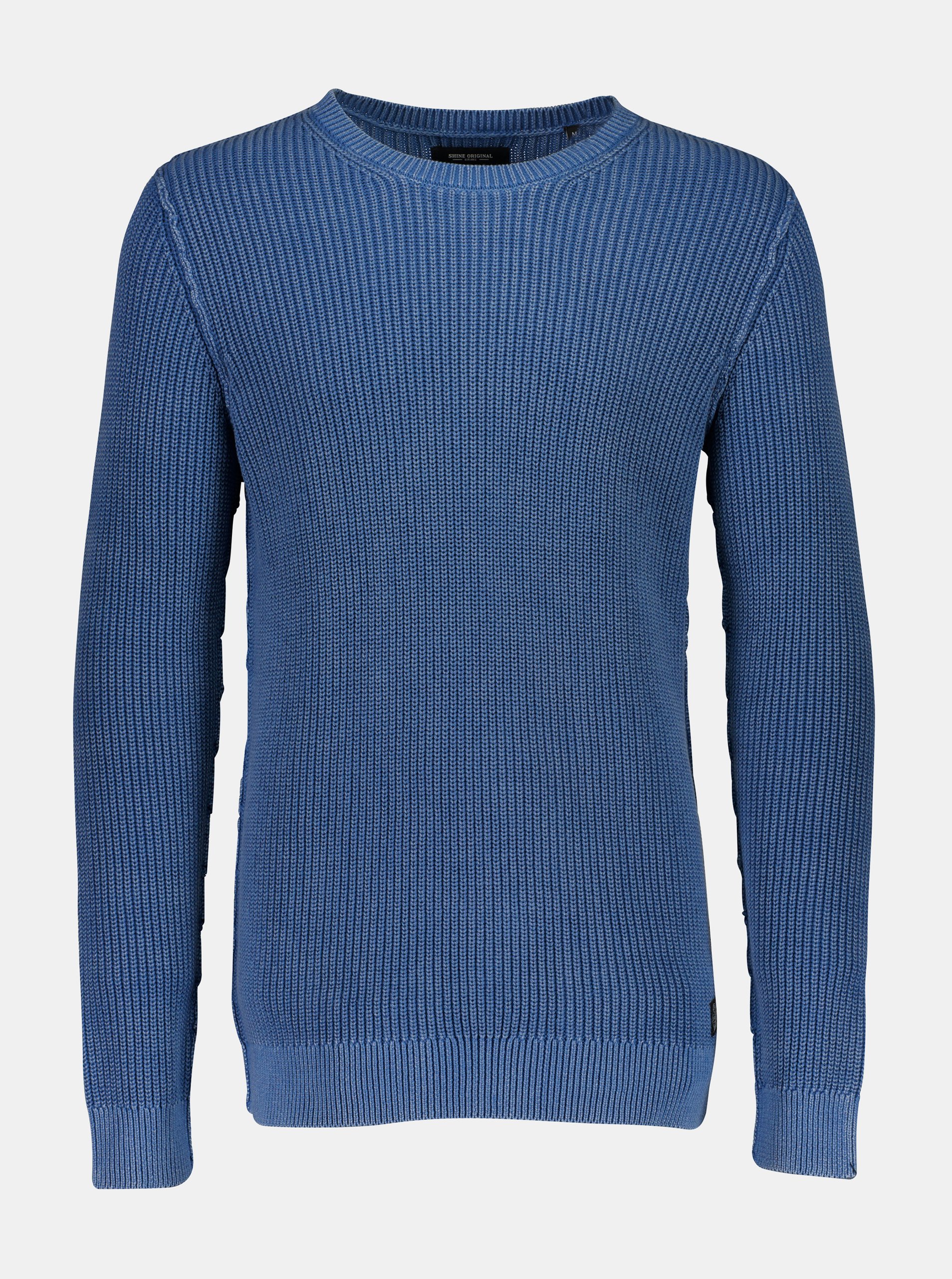 Lacno Modrý sveter Shine Original