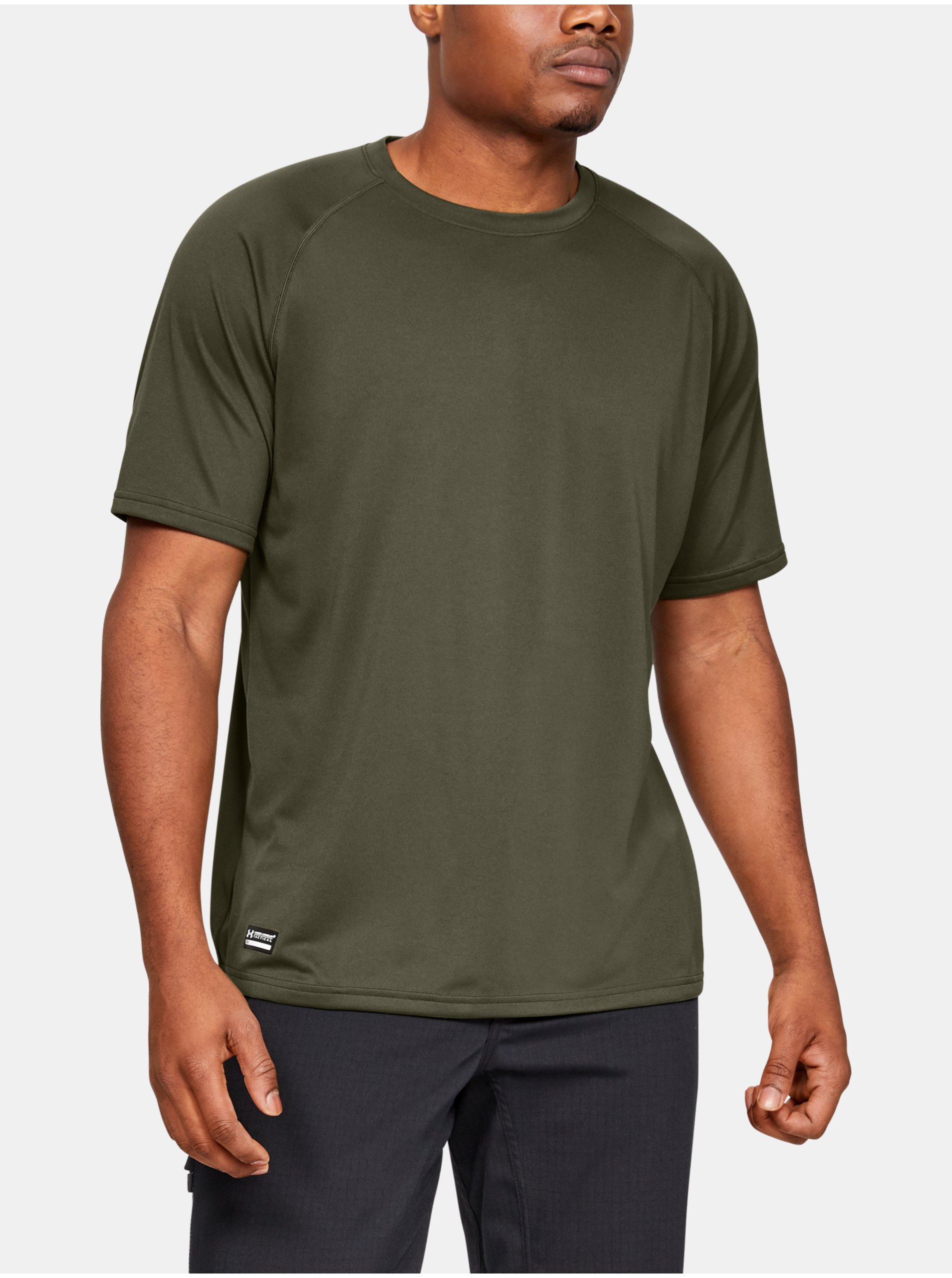 Levně Zelené pánské tričko Under Armour