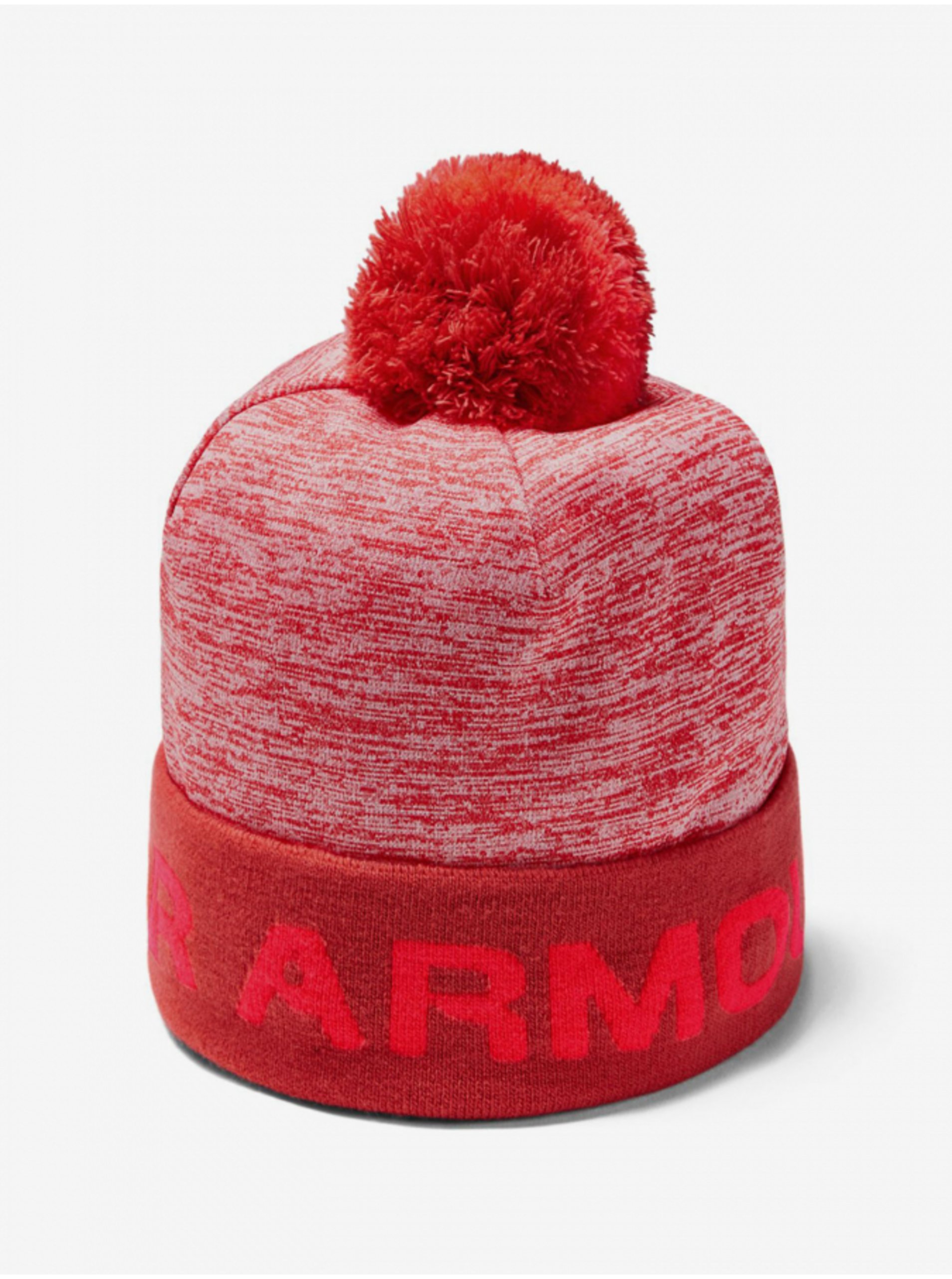 Levně Červená klučičí čepice Under Armour
