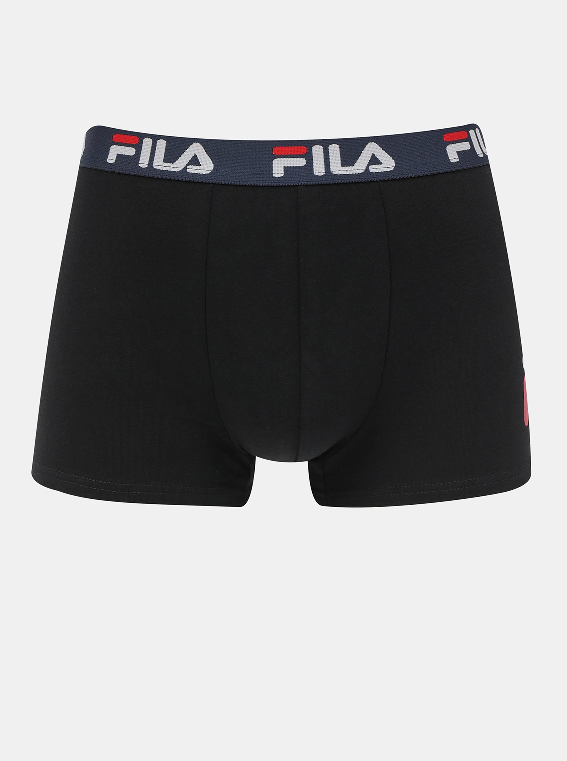 Levně Černé boxerky FILA