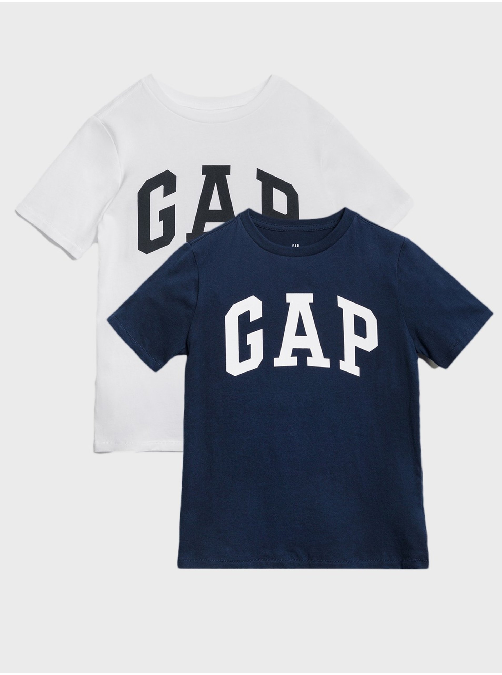 Lacno Modré chlapčenské tričko GAP logo