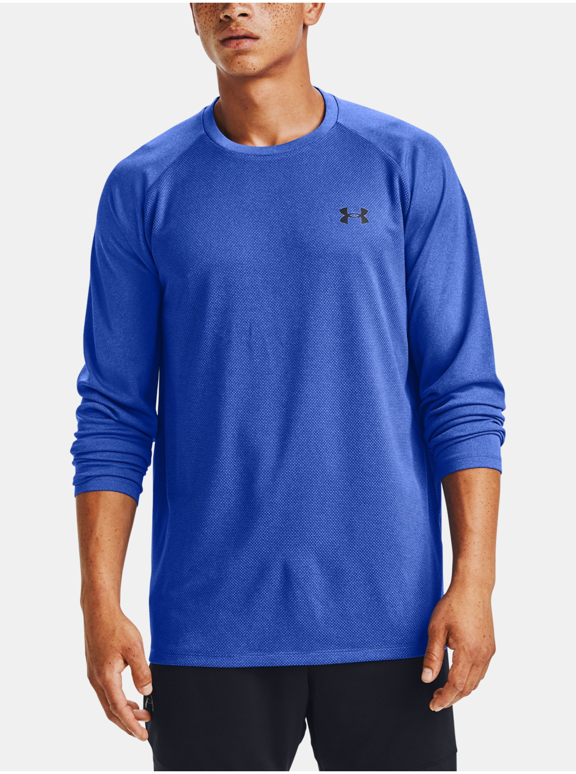 E-shop Modré tričko Under Armour Textured LS