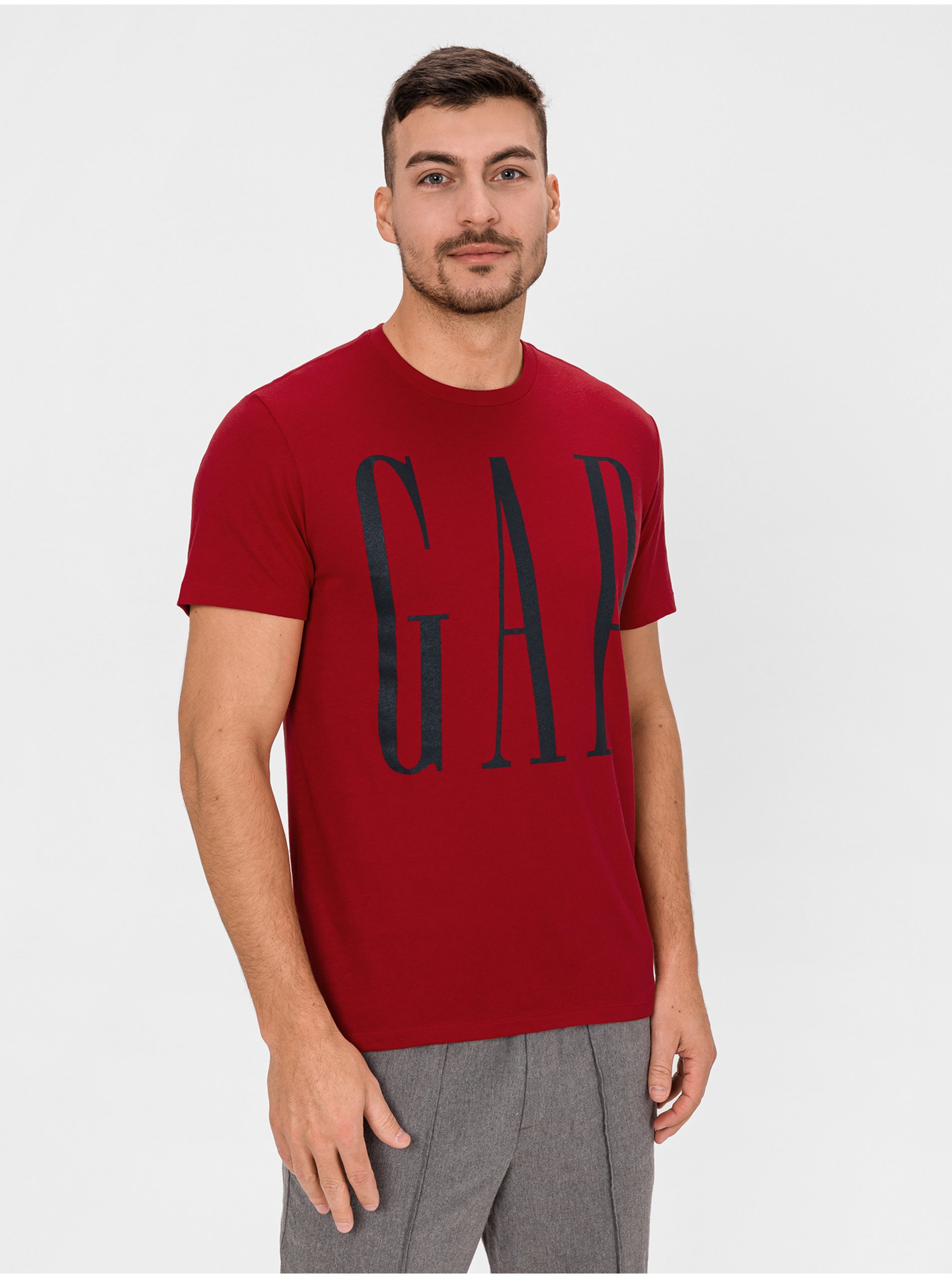Levně Barevné pánské tričko GAP logo 2 pack
