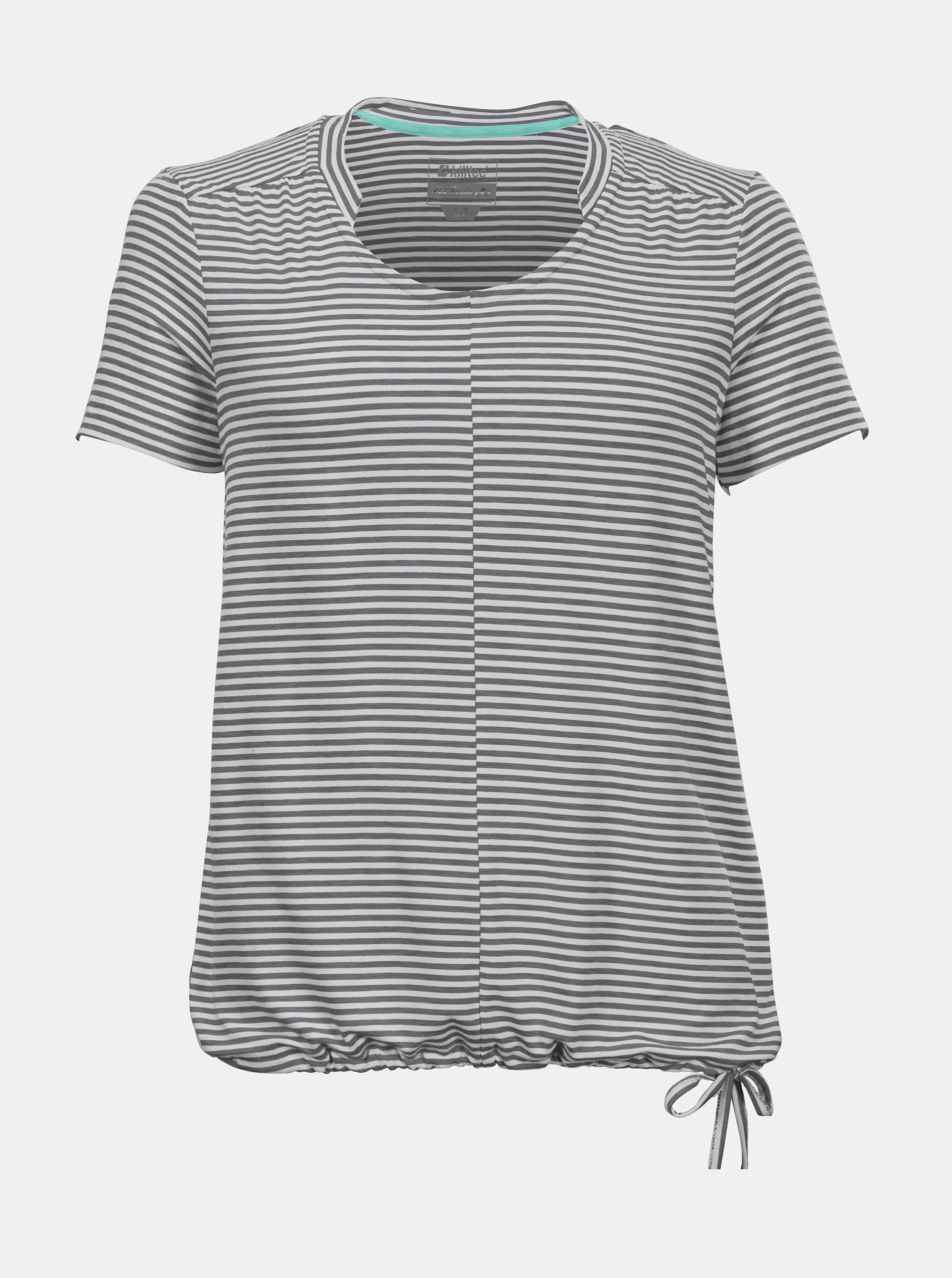E-shop Modré dámské pruhované tričko killtec