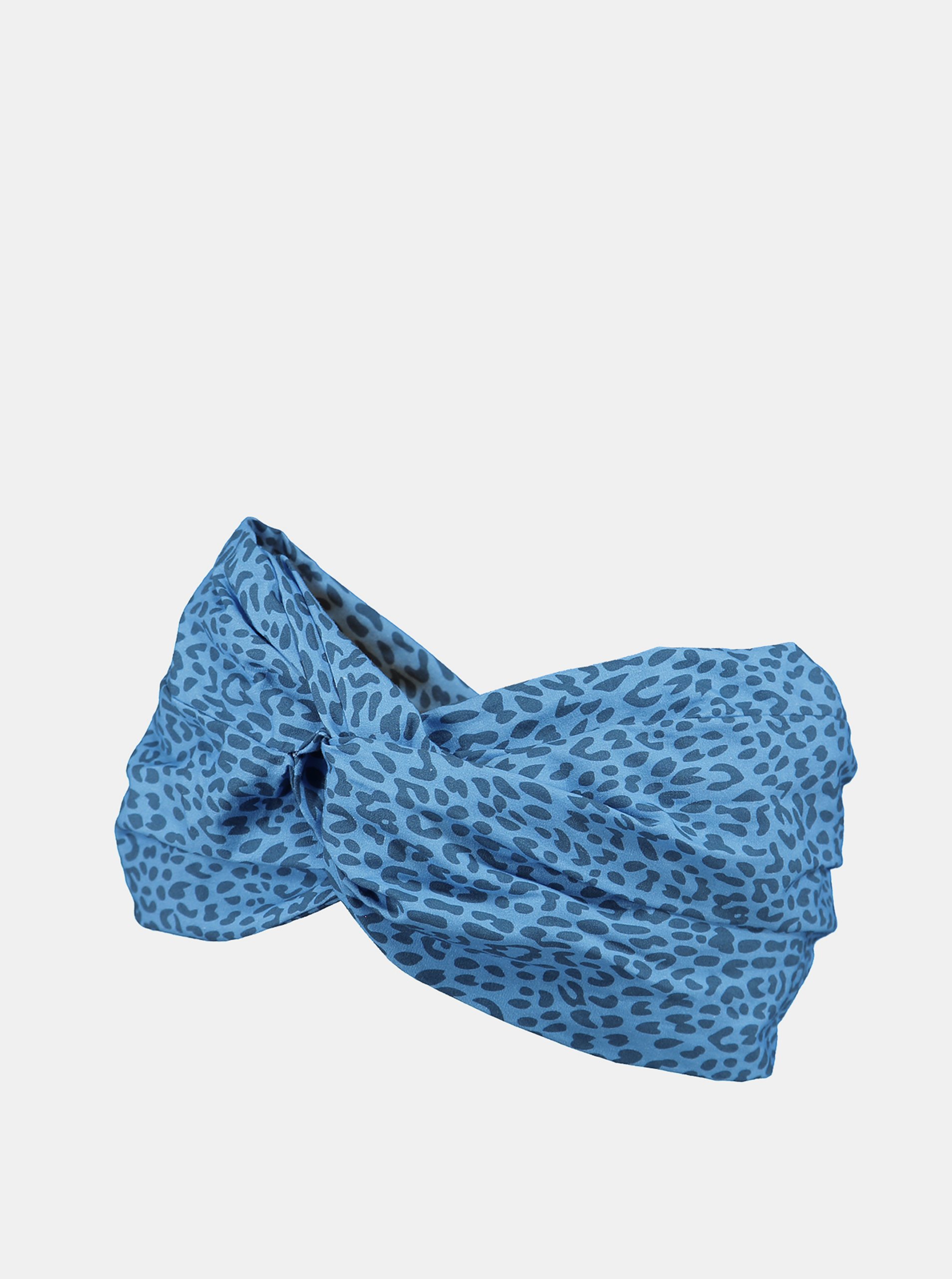 Lacno Modrá dámsky vzorovaná čelenka BARTS