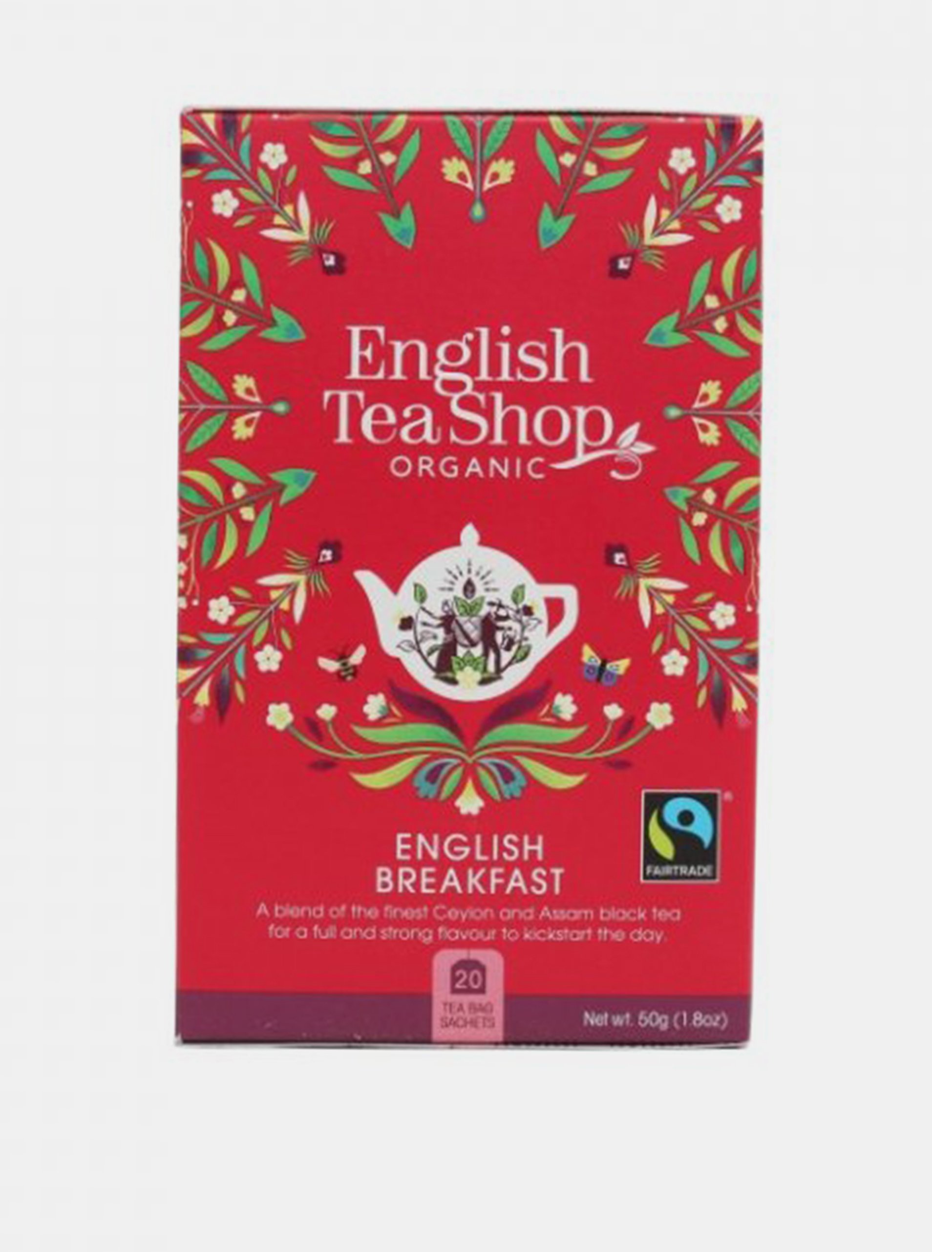 Lacno Čierny čaj English Breakfast English Tea Shop Bio