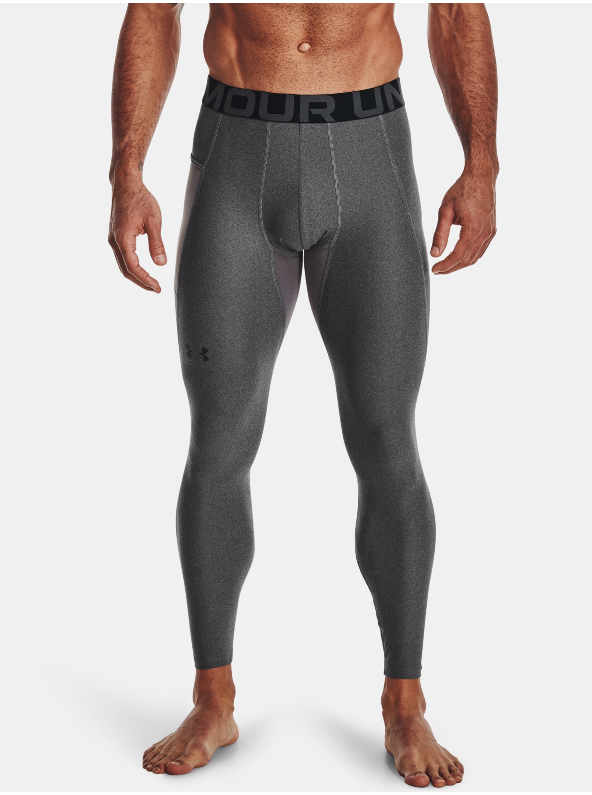 Levně Legíny Under Armour HG Armour Leggings - šedá.