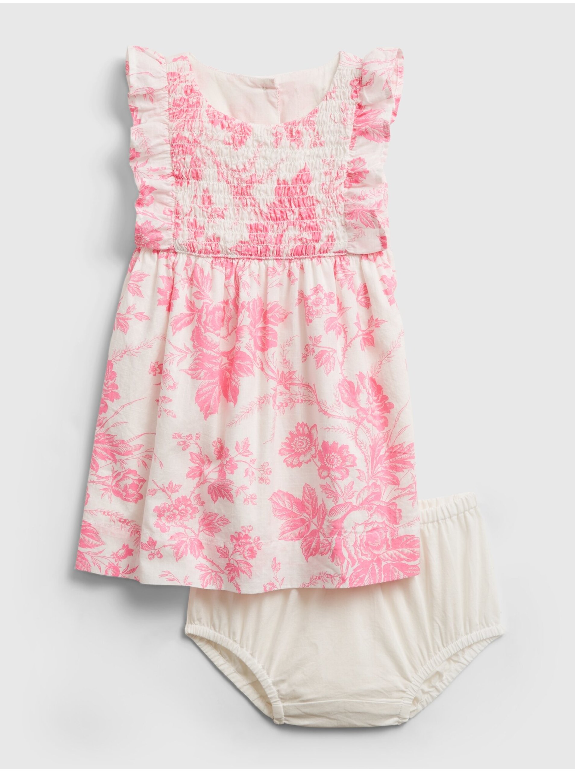 Lacno Baby šaty floral dress Farebná