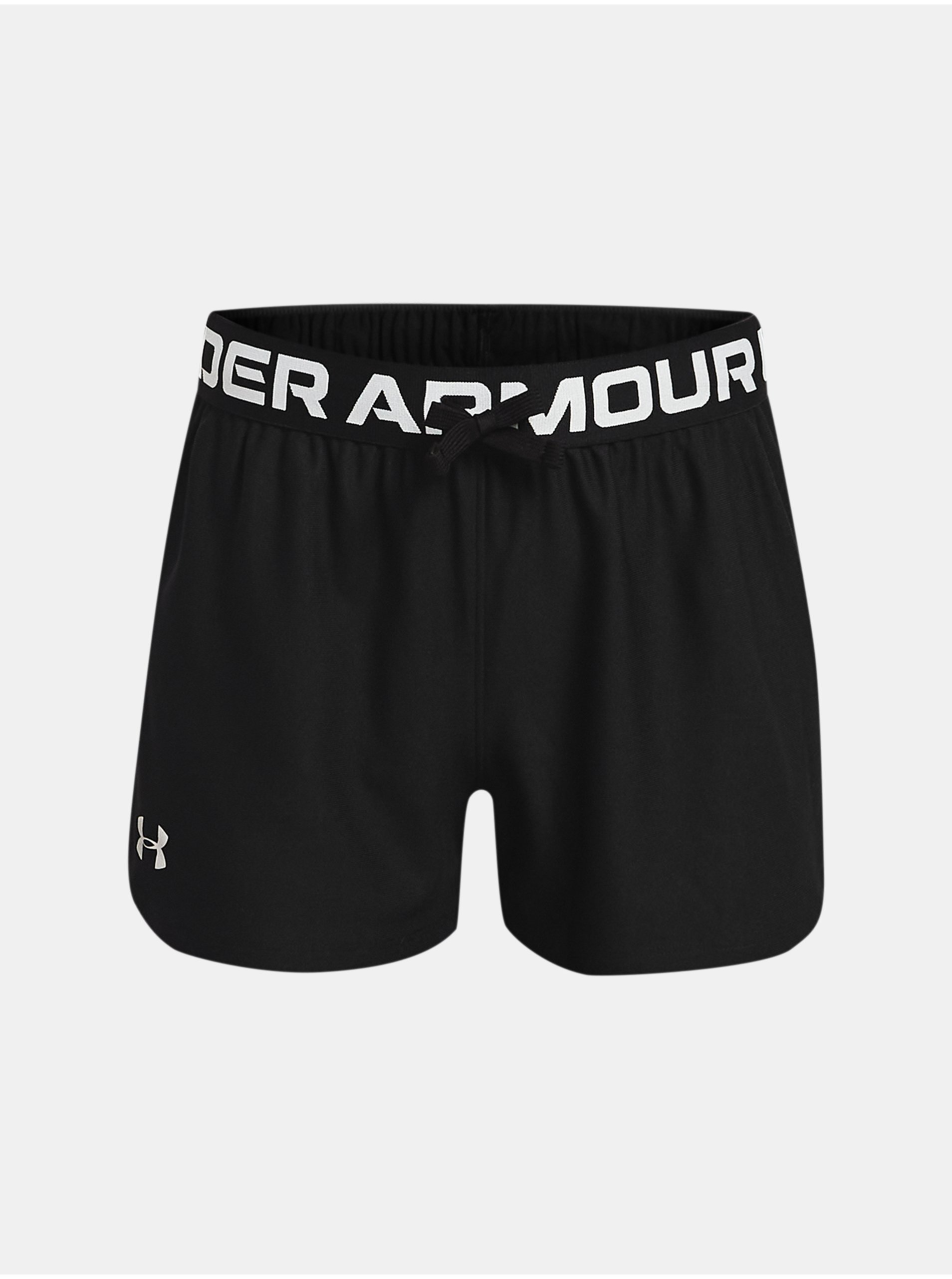 Lacno Čierne športové kraťasy Under Armour Play Up Solid Shorts