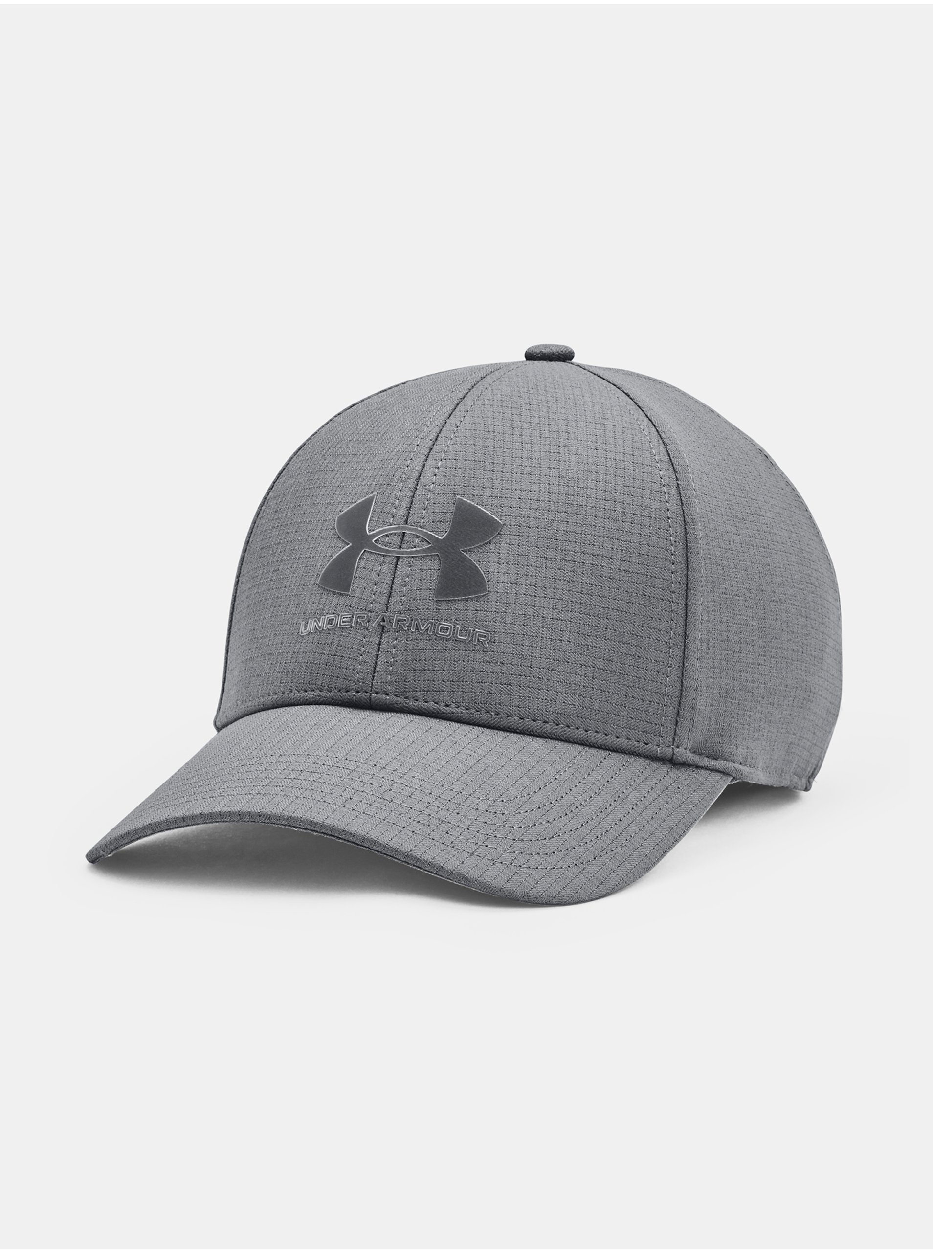 Levně Kšiltovka Under Armour Isochill Armourvent STR - šedá