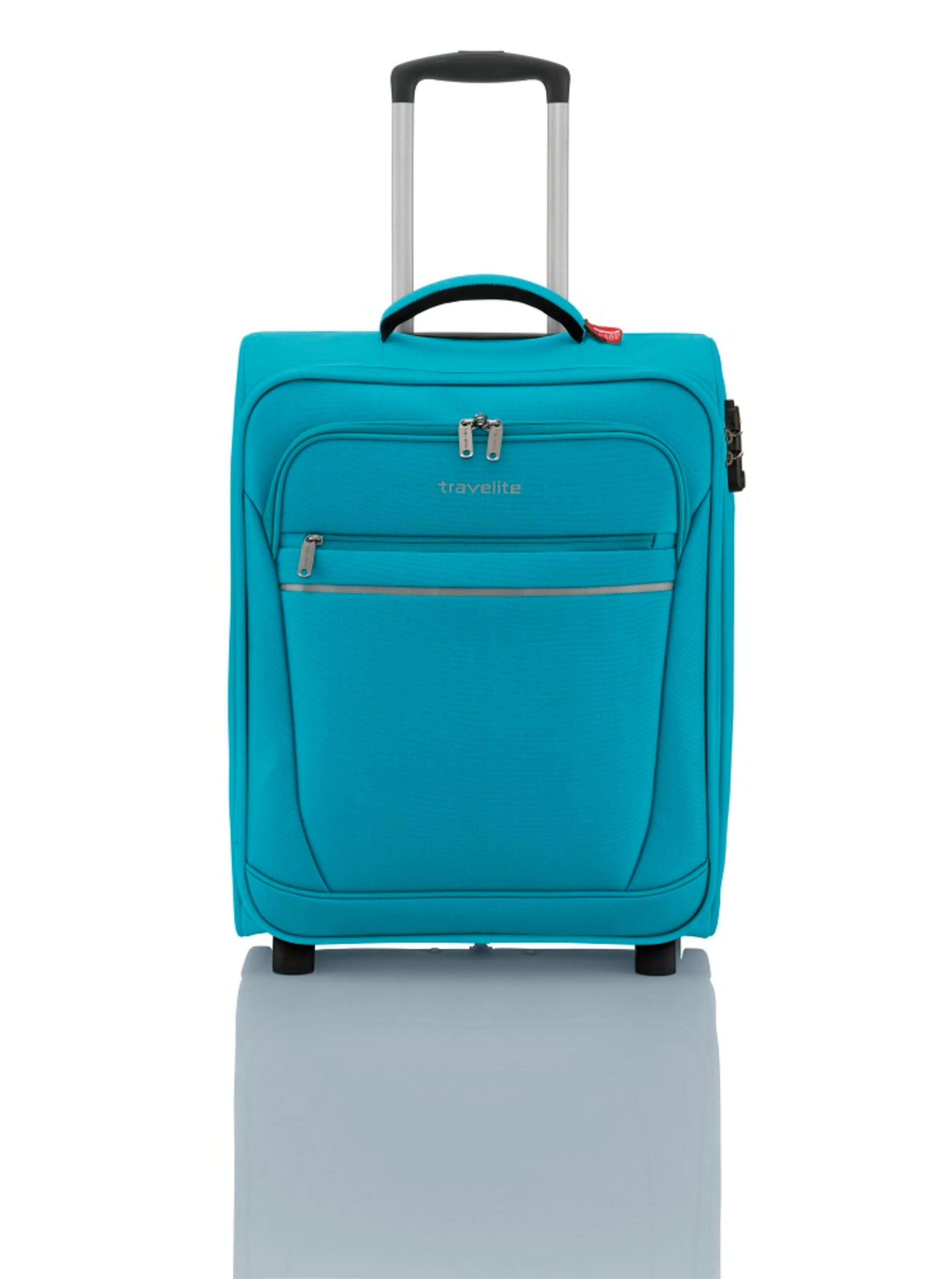 E-shop Cestovní kufr Travelite Cabin 2w S Turquoise