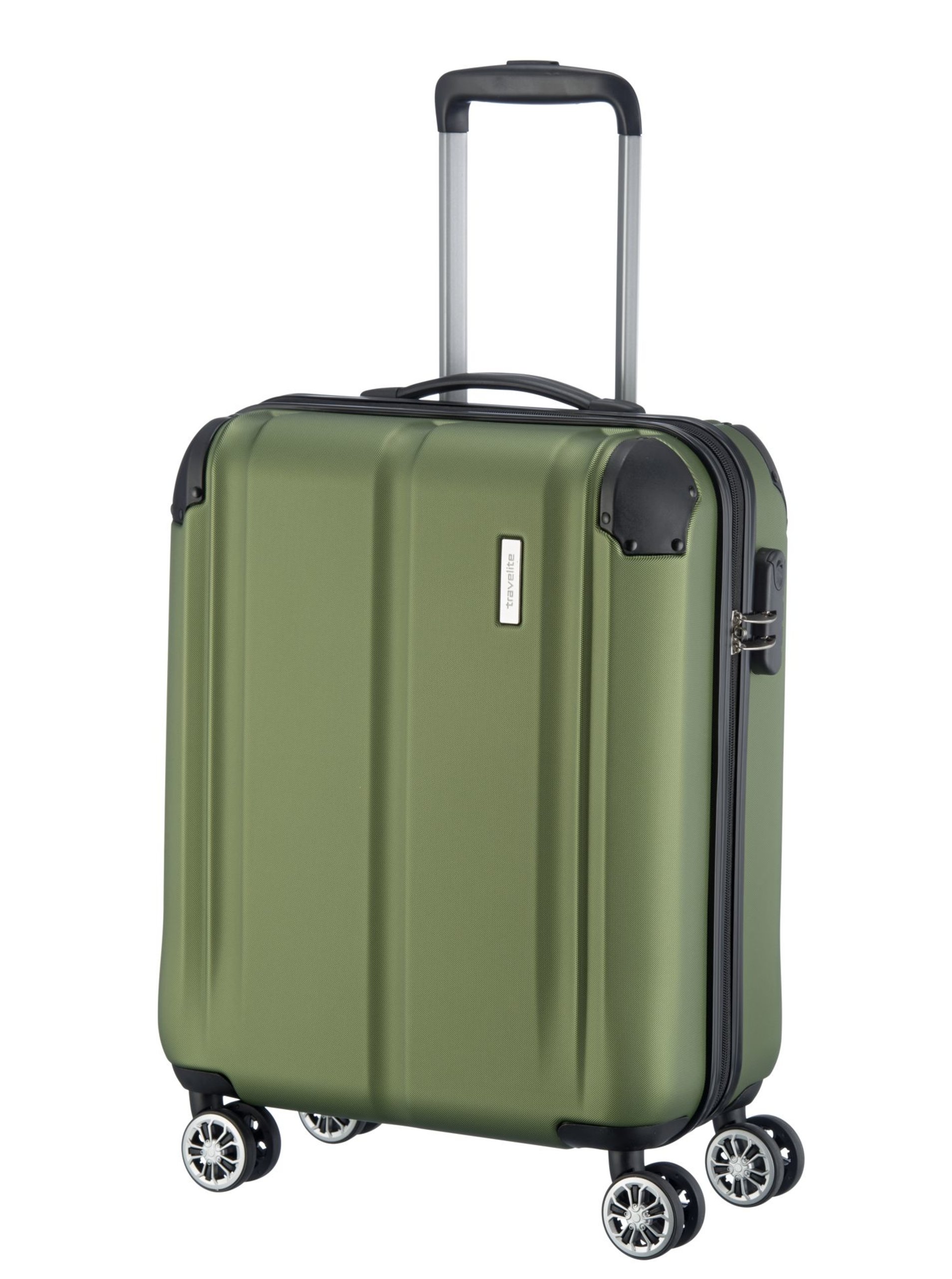 Levně Cestovní kufr Travelite City 4w S Green
