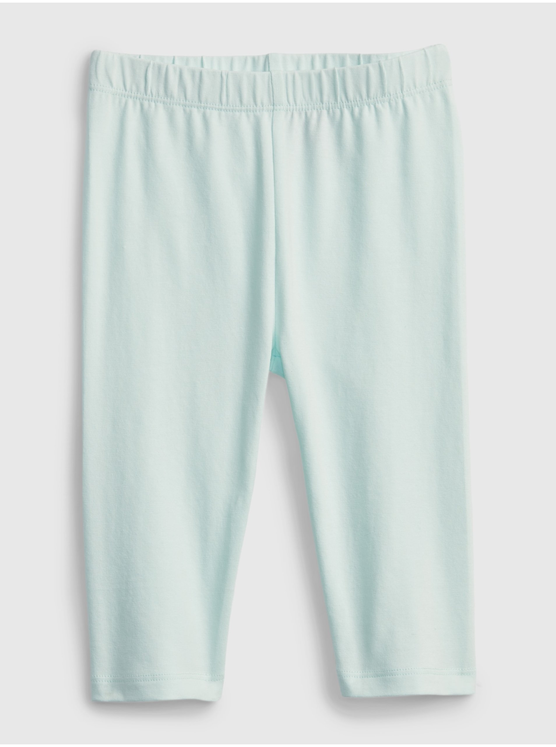 E-shop Modré holčičí dětské legíny organic cotton crop leggings