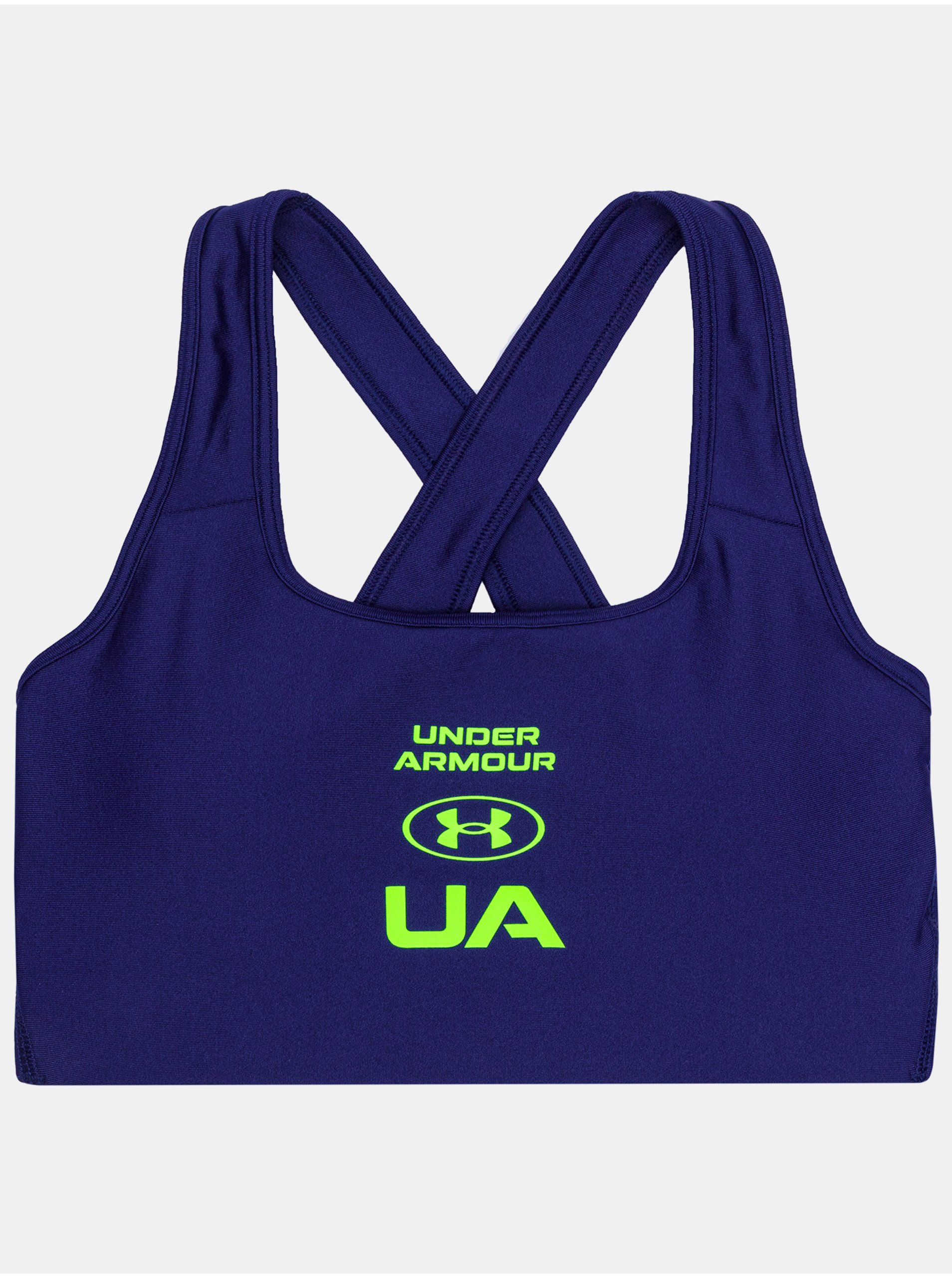 Levně Podprsenka Under Armour UA Crossback Graphic - modrá