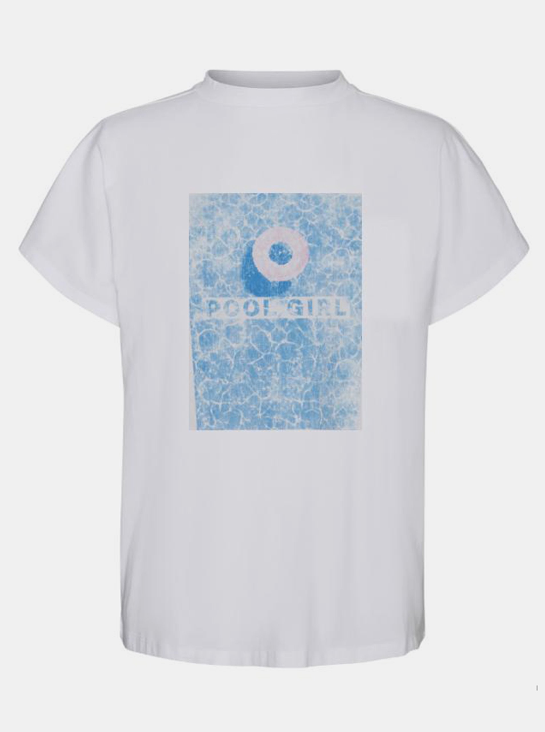 E-shop Biele tričko s potlačou Noisy May Hailey