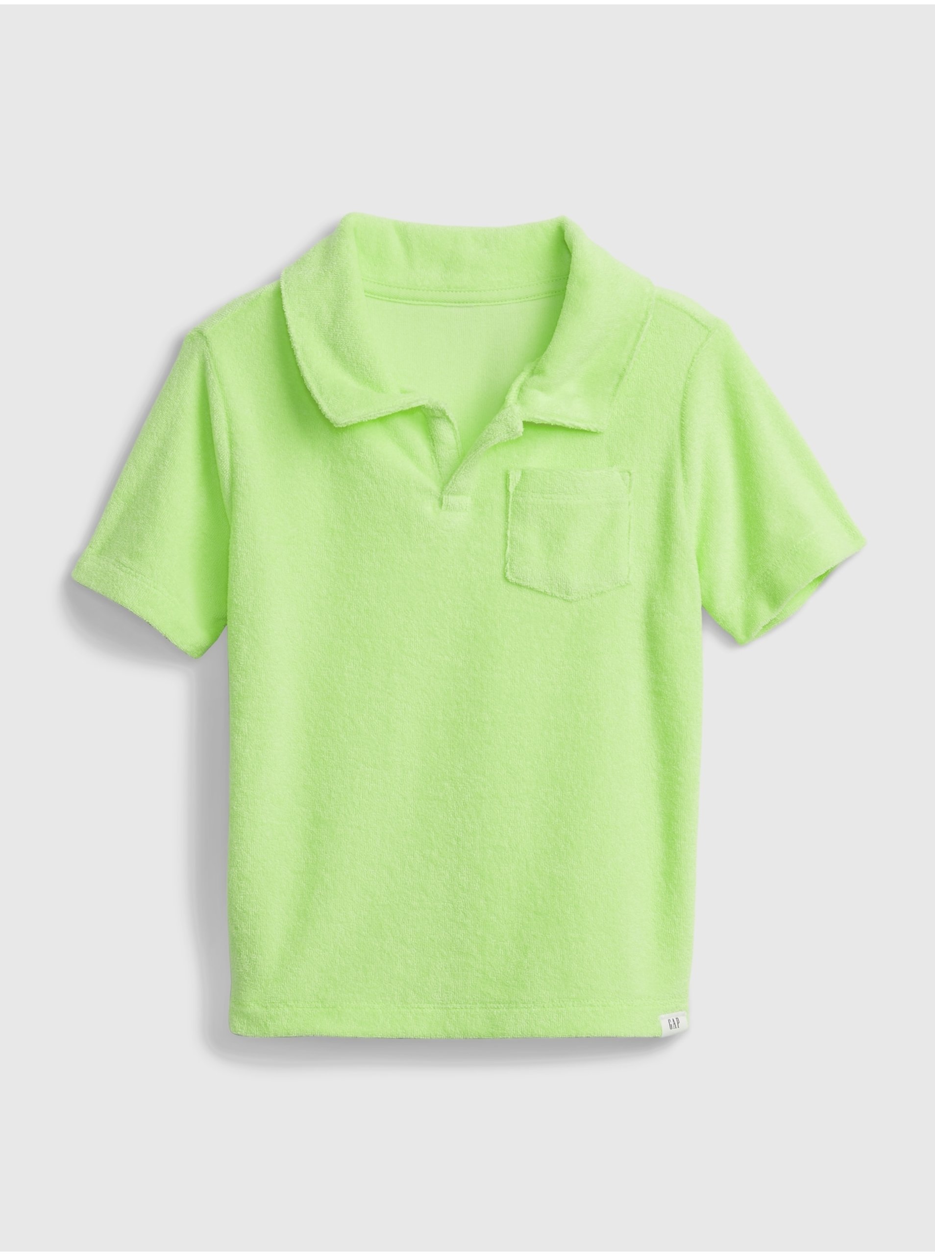 Levně Barevné klučičí dětské polo tričko short sleeve shirt GAP
