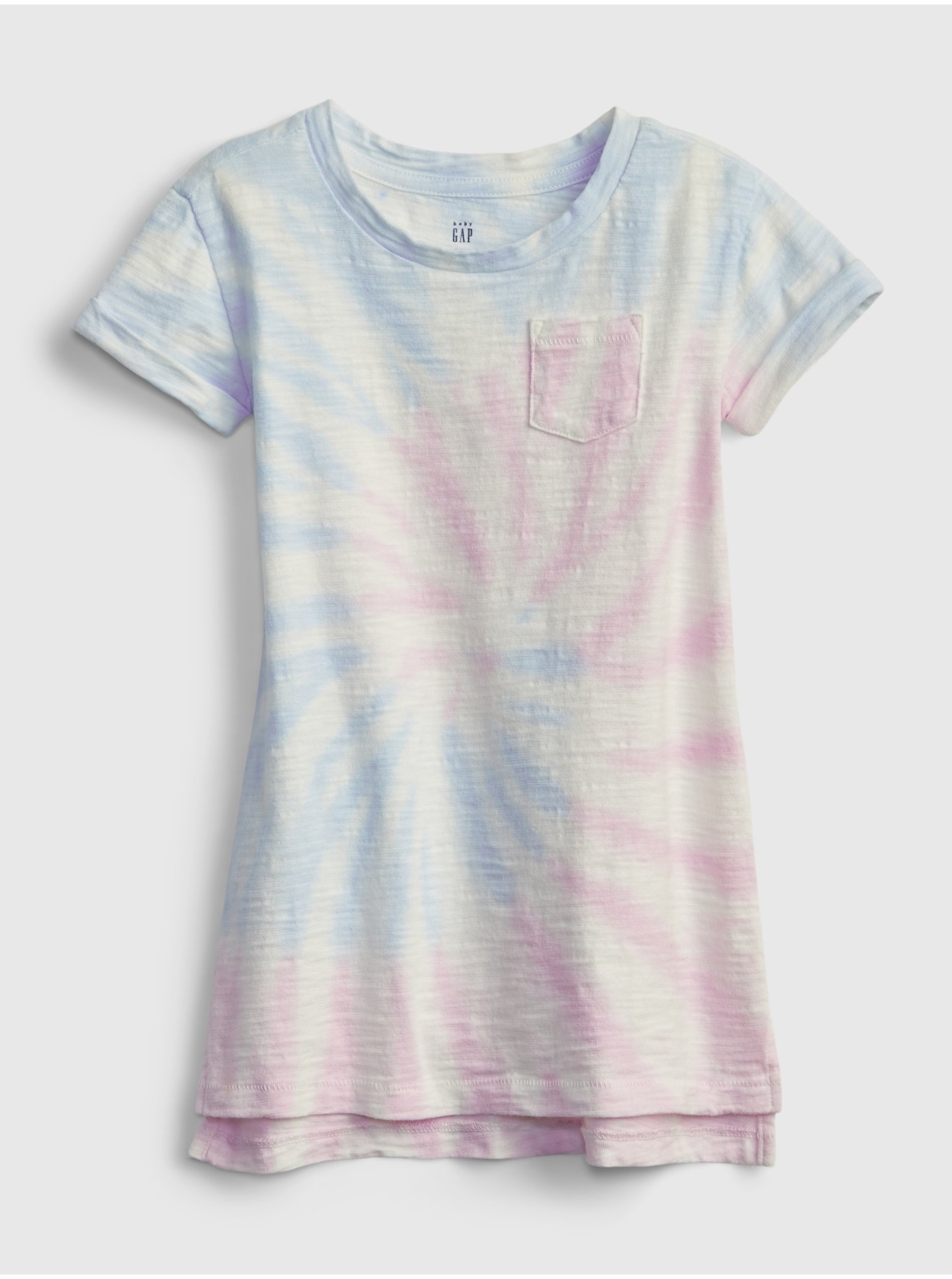 E-shop Barevné holčičí dětské šaty t-shirt dress
