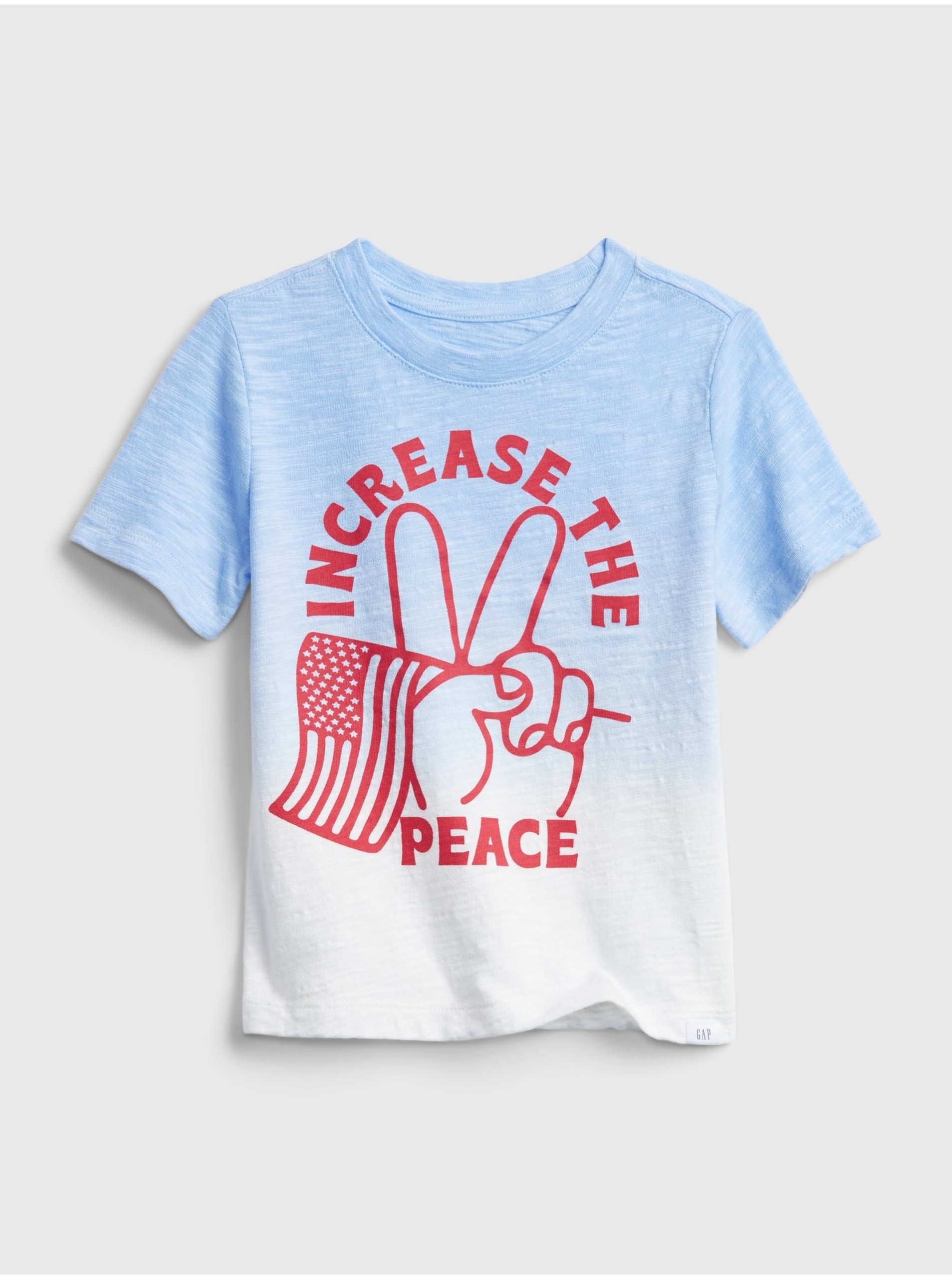 Levně Modré klučičí dětské tričko short sleeve graphic t-shirt