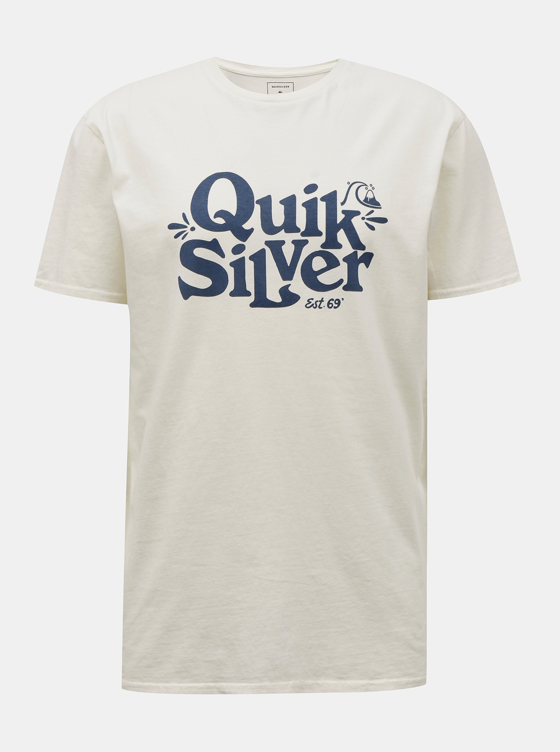 Lacno Biele tričko Quiksilver Quiksilver