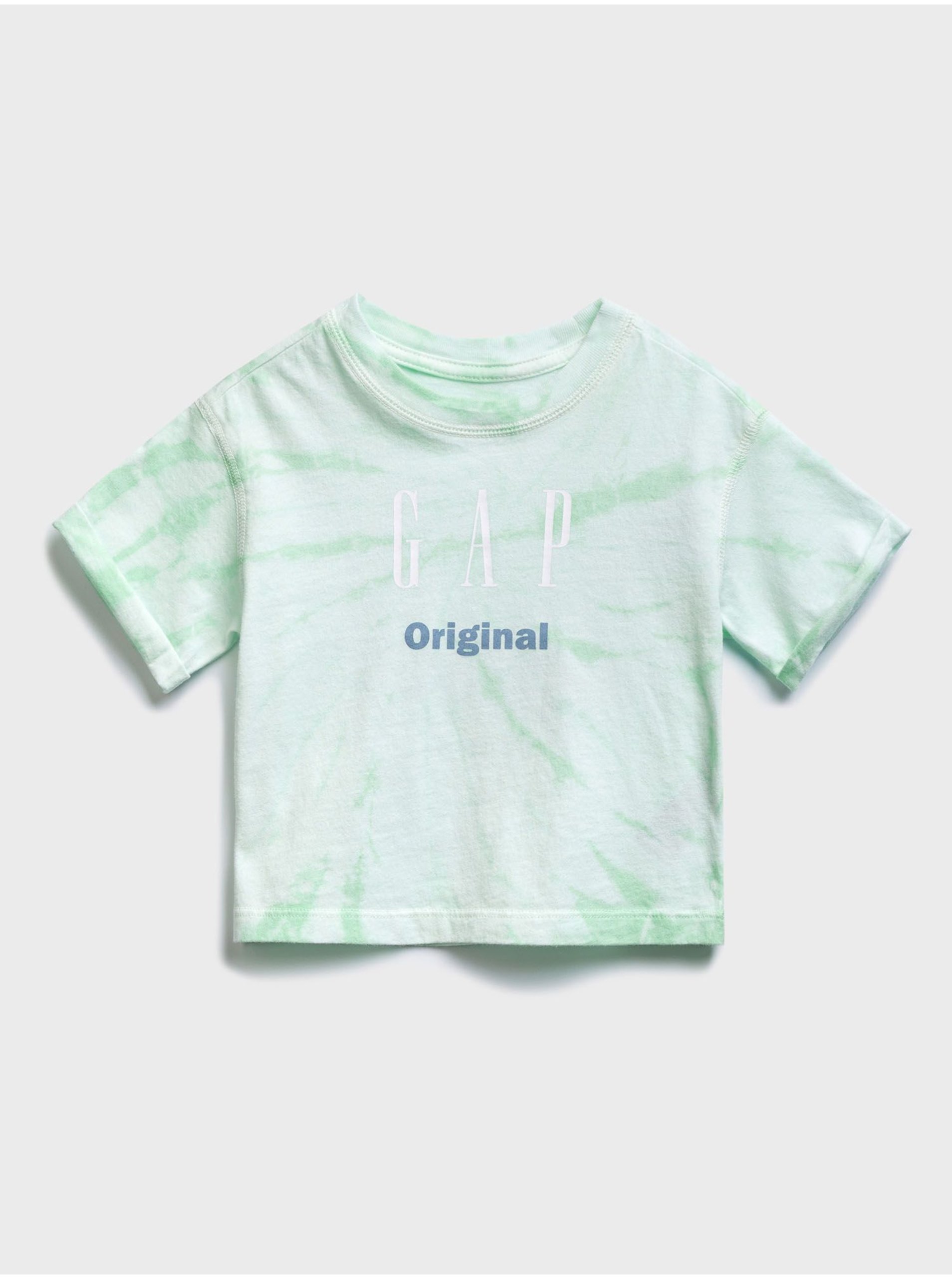 E-shop Modré holčičí dětské tričko GAP Logo t-shirt