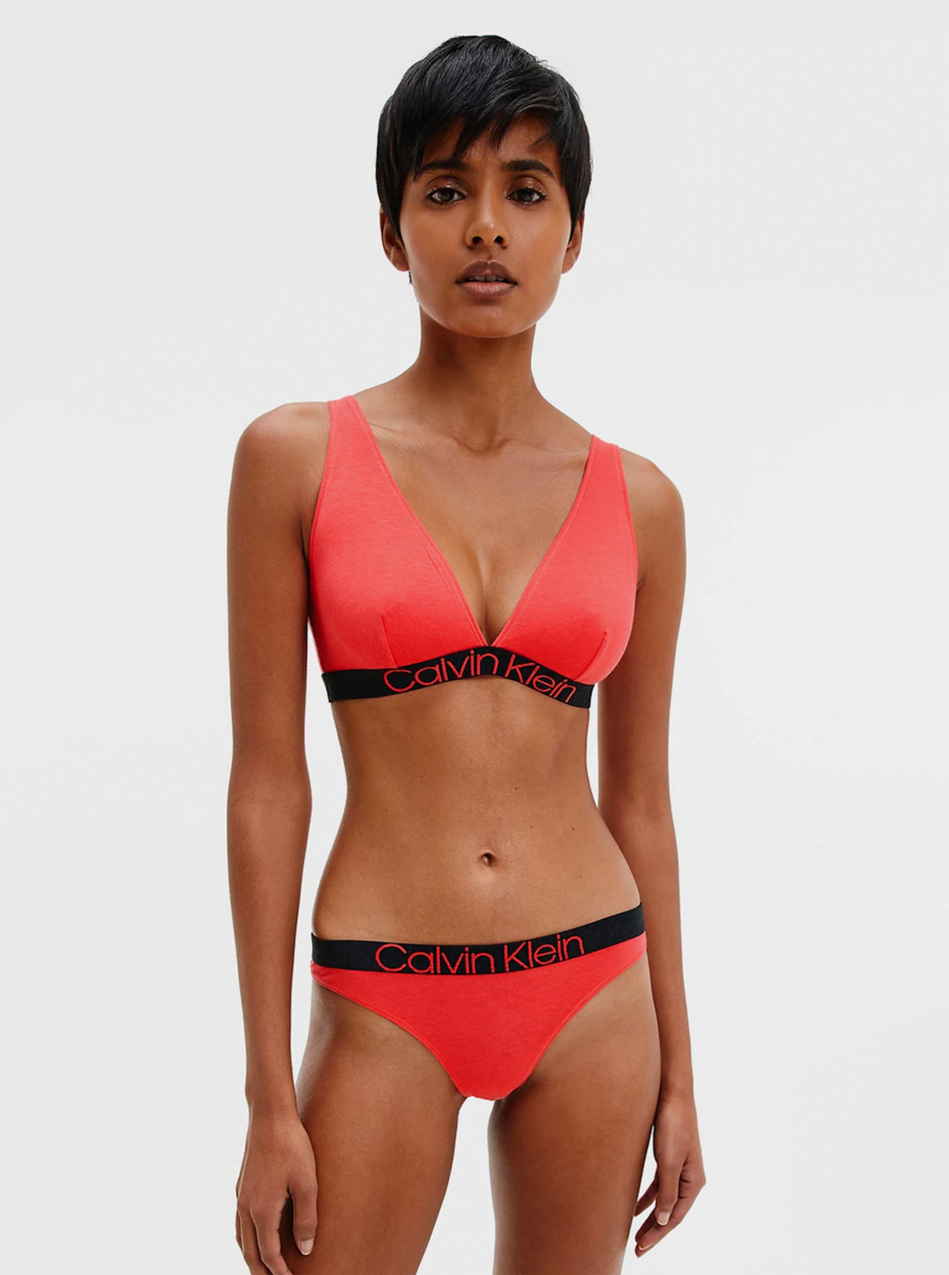 Lacno Calvin Klein podprsenka Unlined Triangle