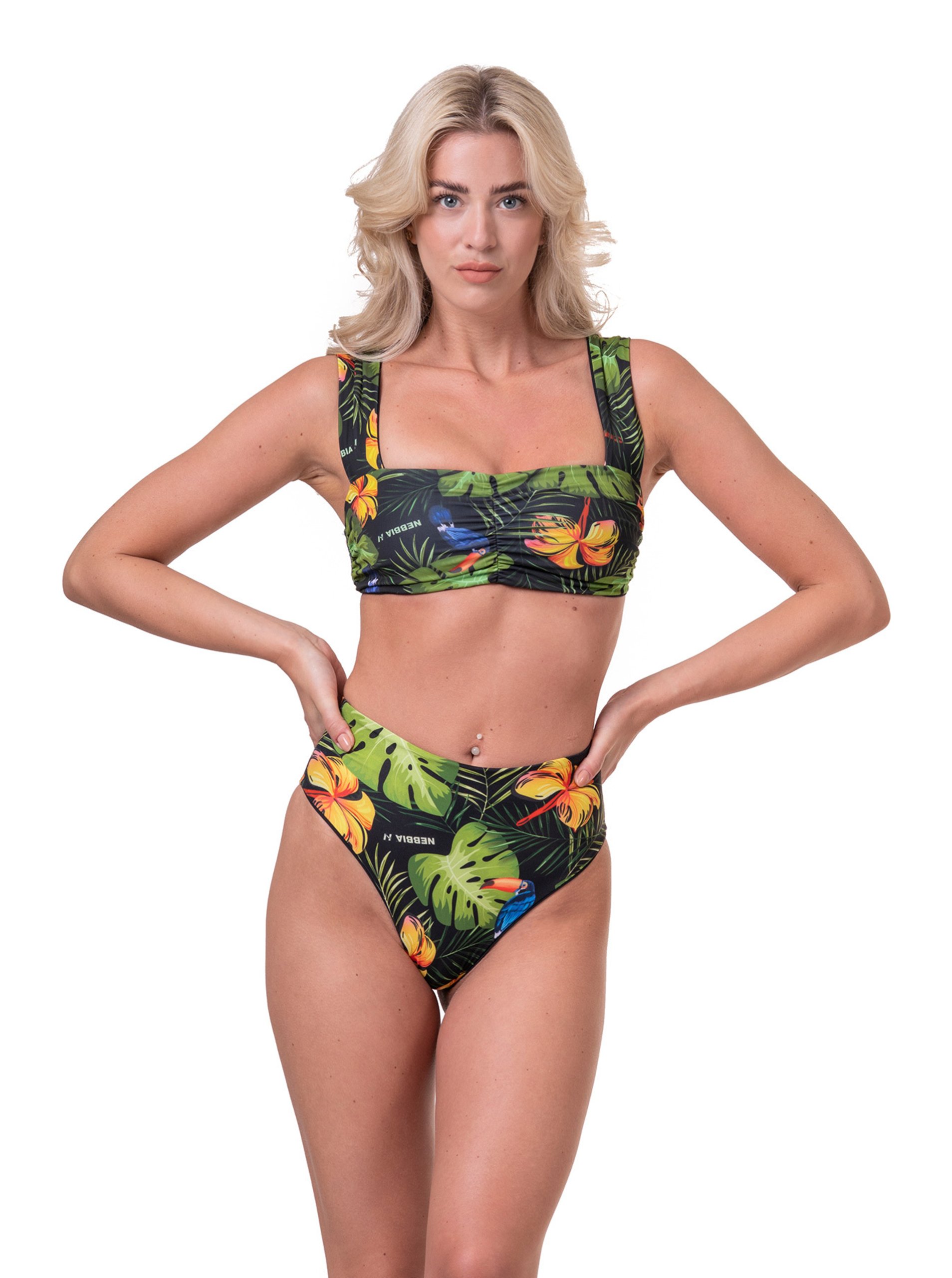 Levně High-energy bikini - vrchní díl 553 S,jungle green