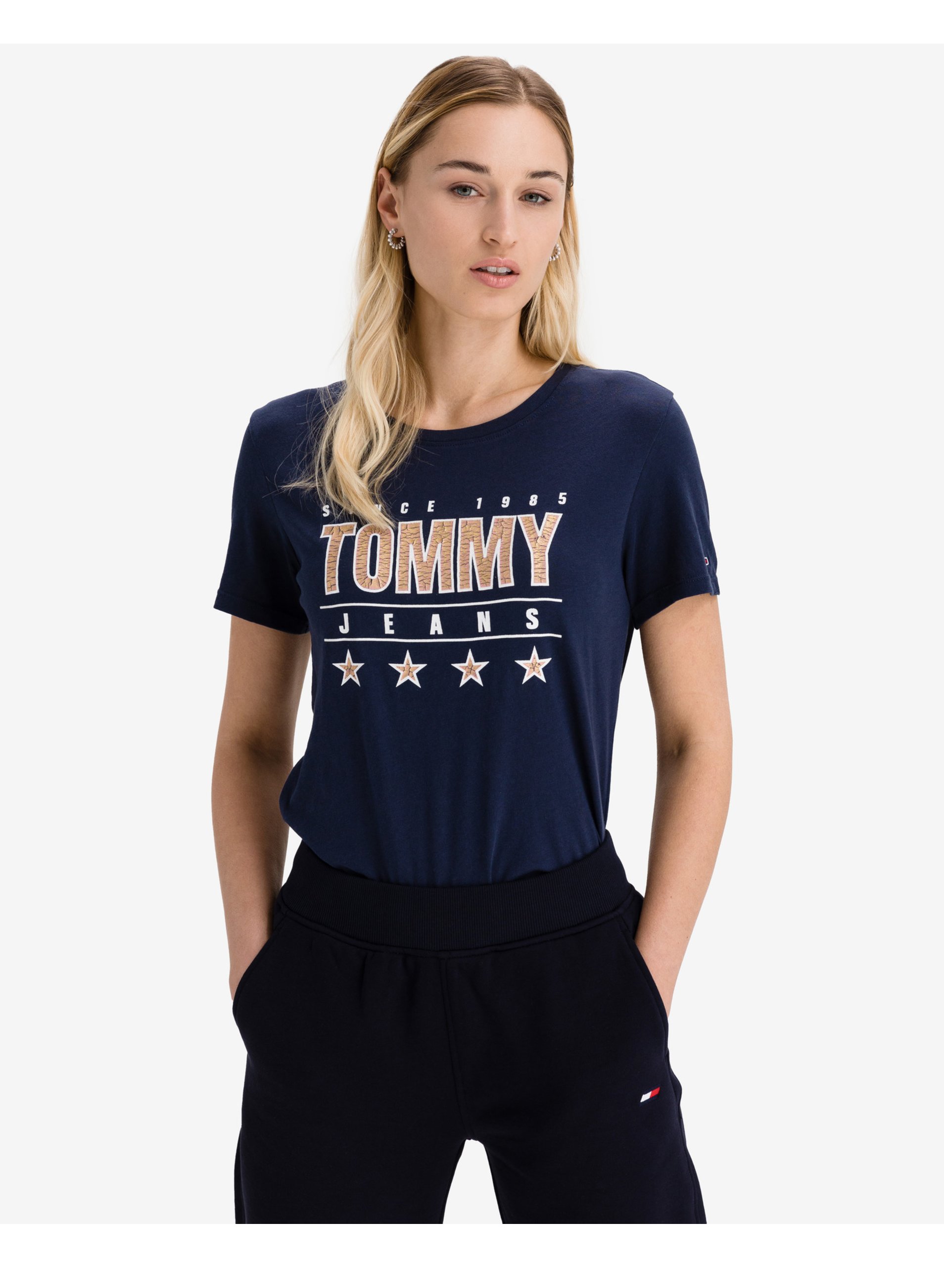 E-shop Slim Metallic Triko Tommy Jeans