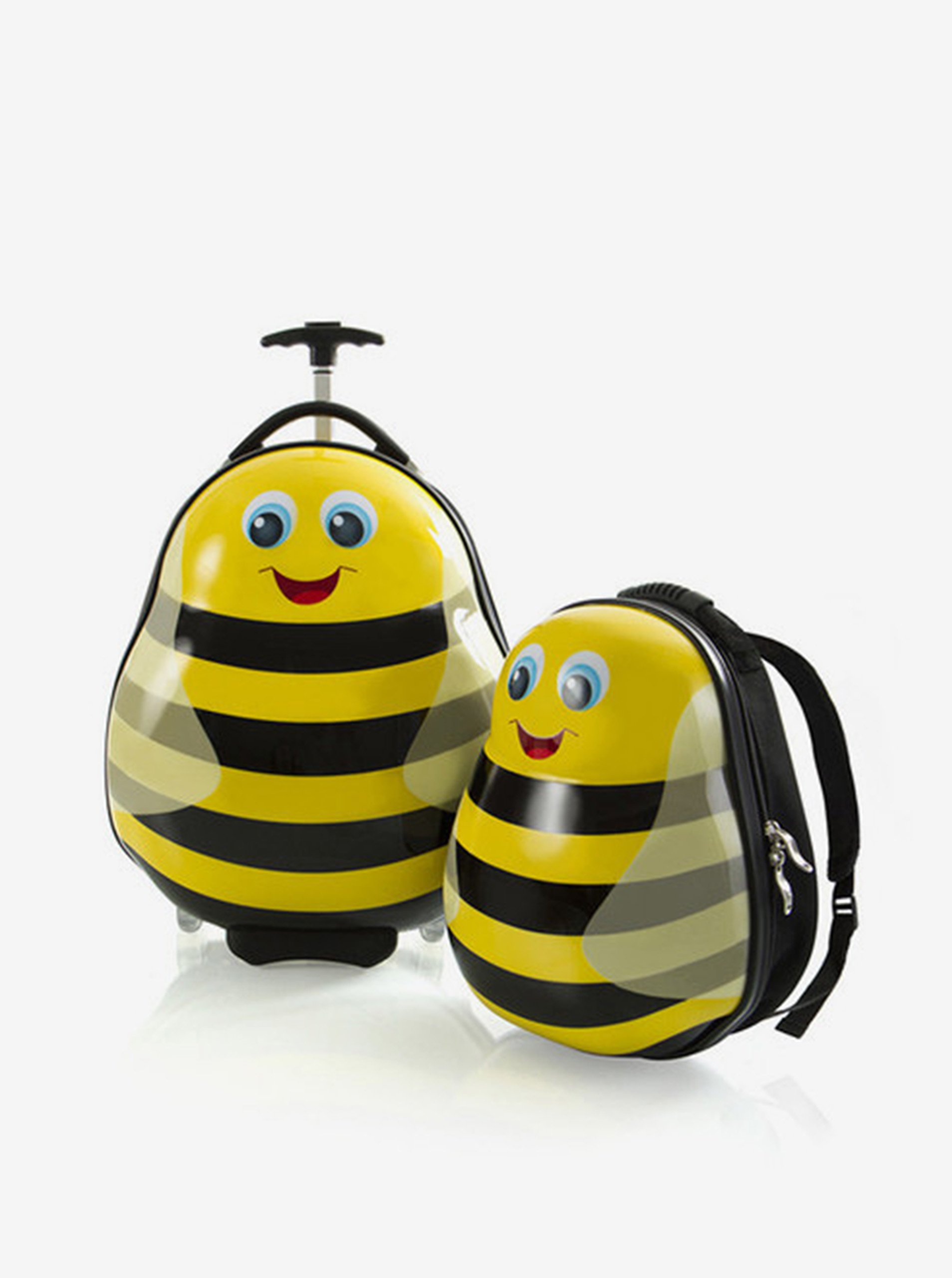 Levně Žlutý dětský kufr a batoh Heys Travel Tots Bumble Bee