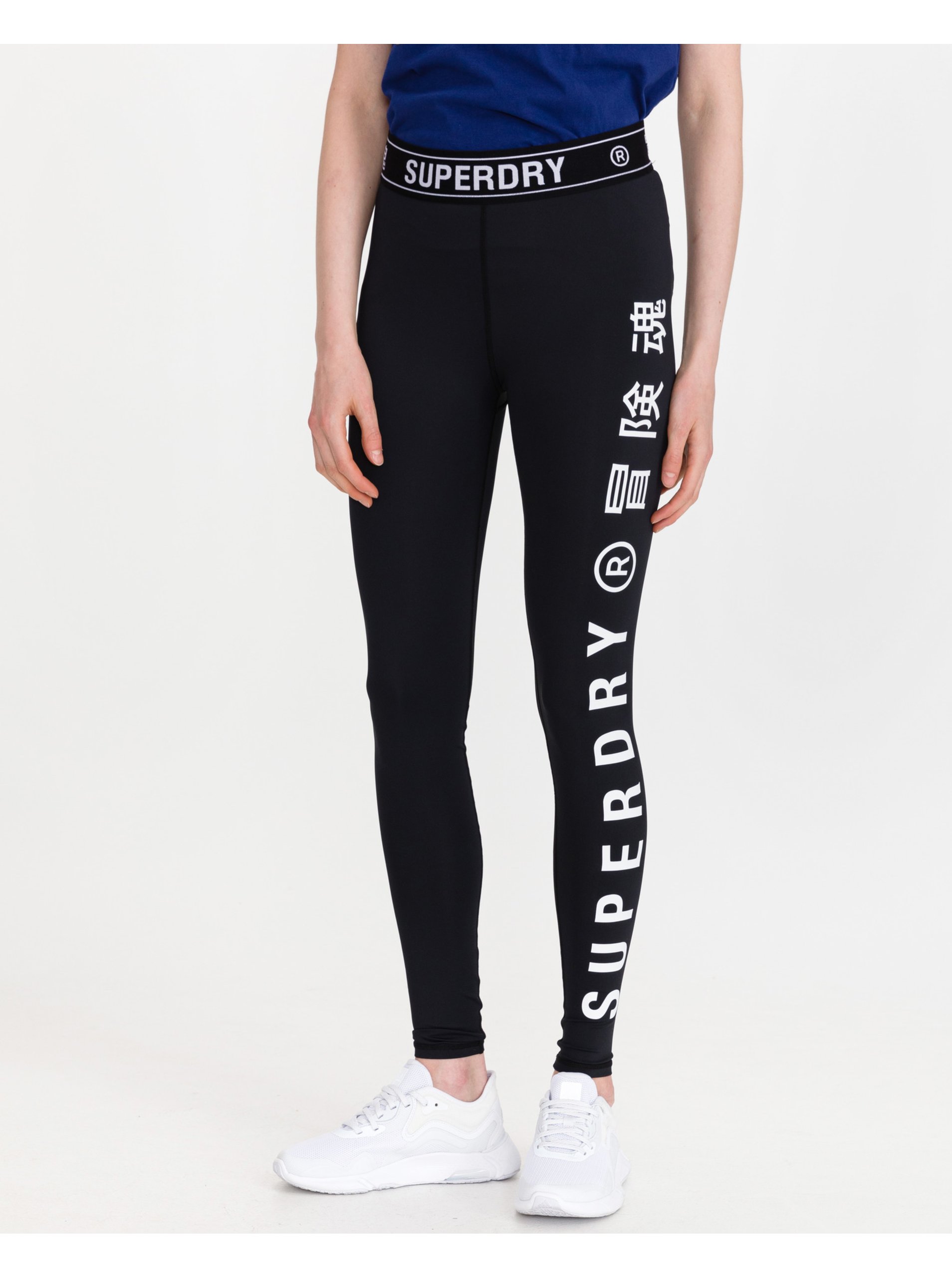 Lacno Legíny pre ženy Superdry - čierna