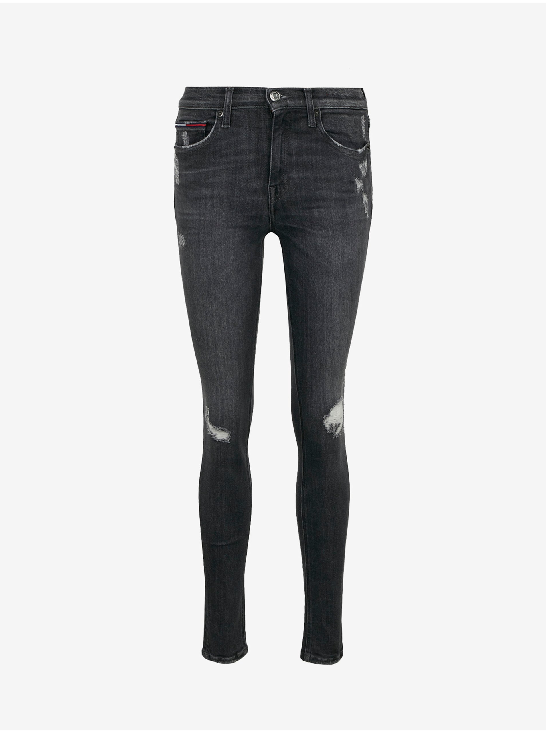 E-shop Šedé dámské skinny fit džíny Tommy Jeans Nora