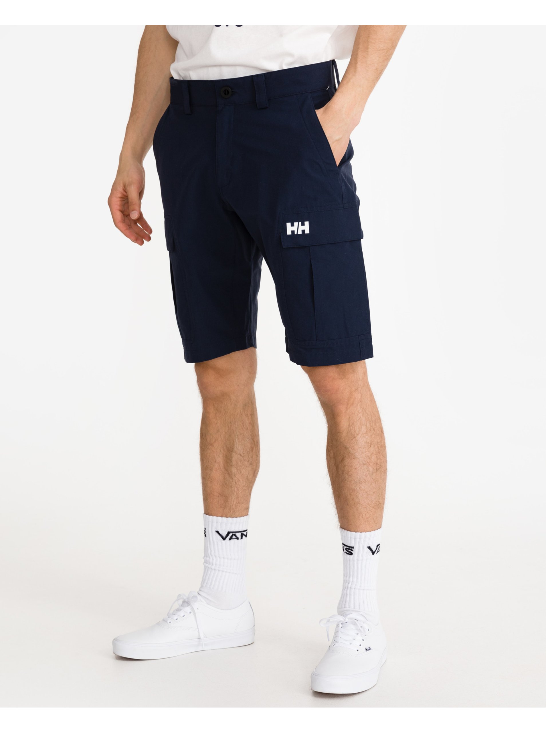 E-shop Tmavě modré pánské outdoorové kraťasy HELLY HANSEN HH Quick-Dry Cargo Shorts