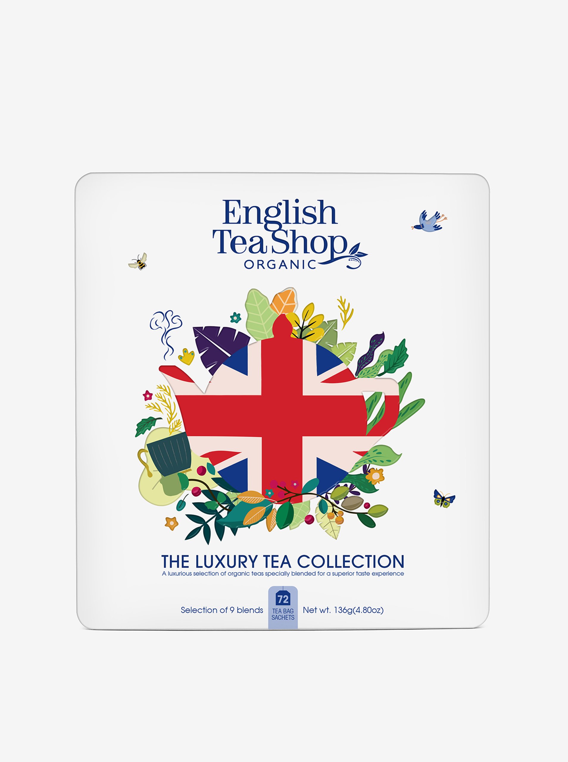 Lacno Luxusná kolekcia čajov Union Jack English Tea Shop (72 sáčkov)