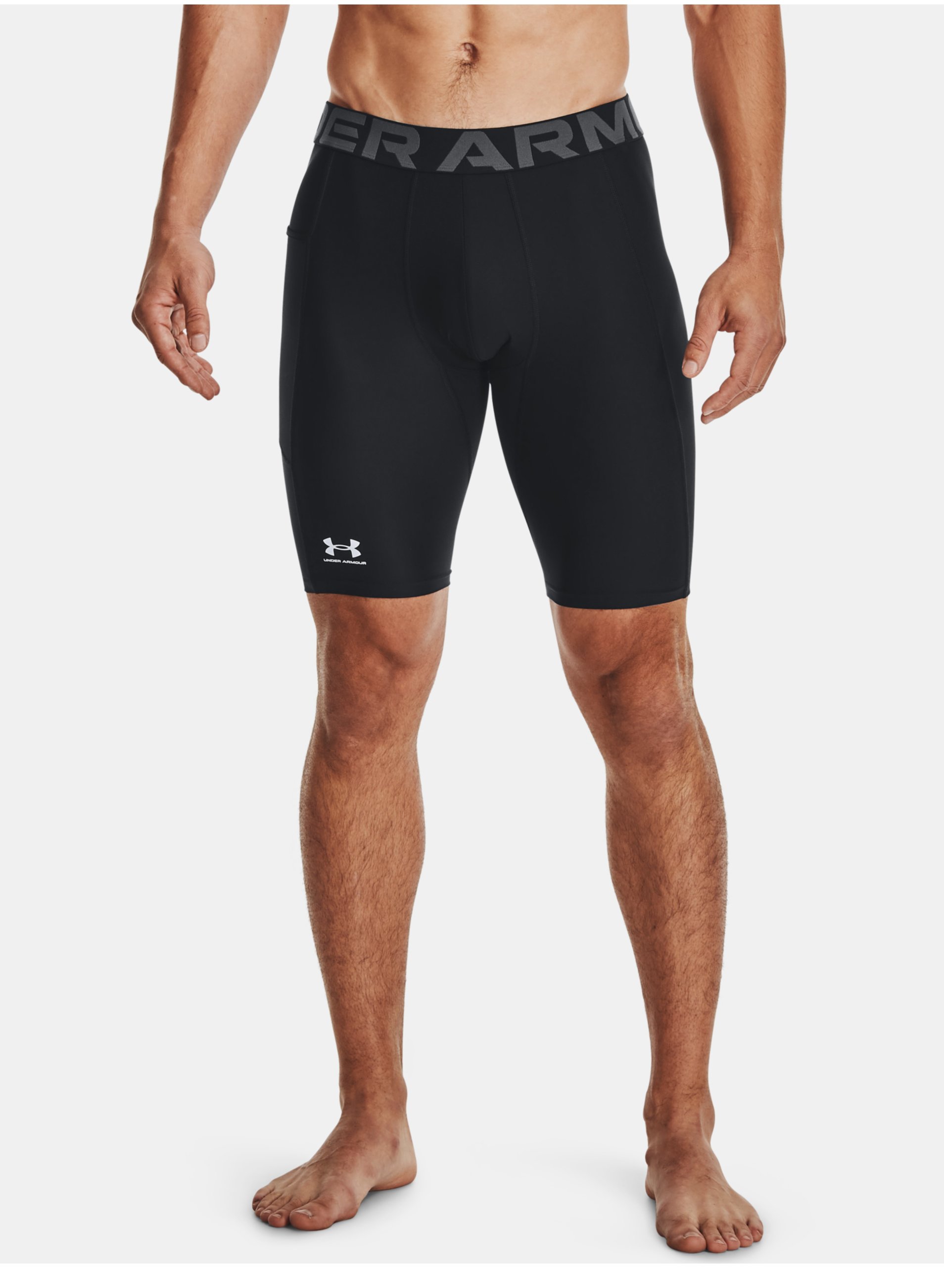 Levně Kompresní šortky Under Armour HG Armour Lng Shorts - černá