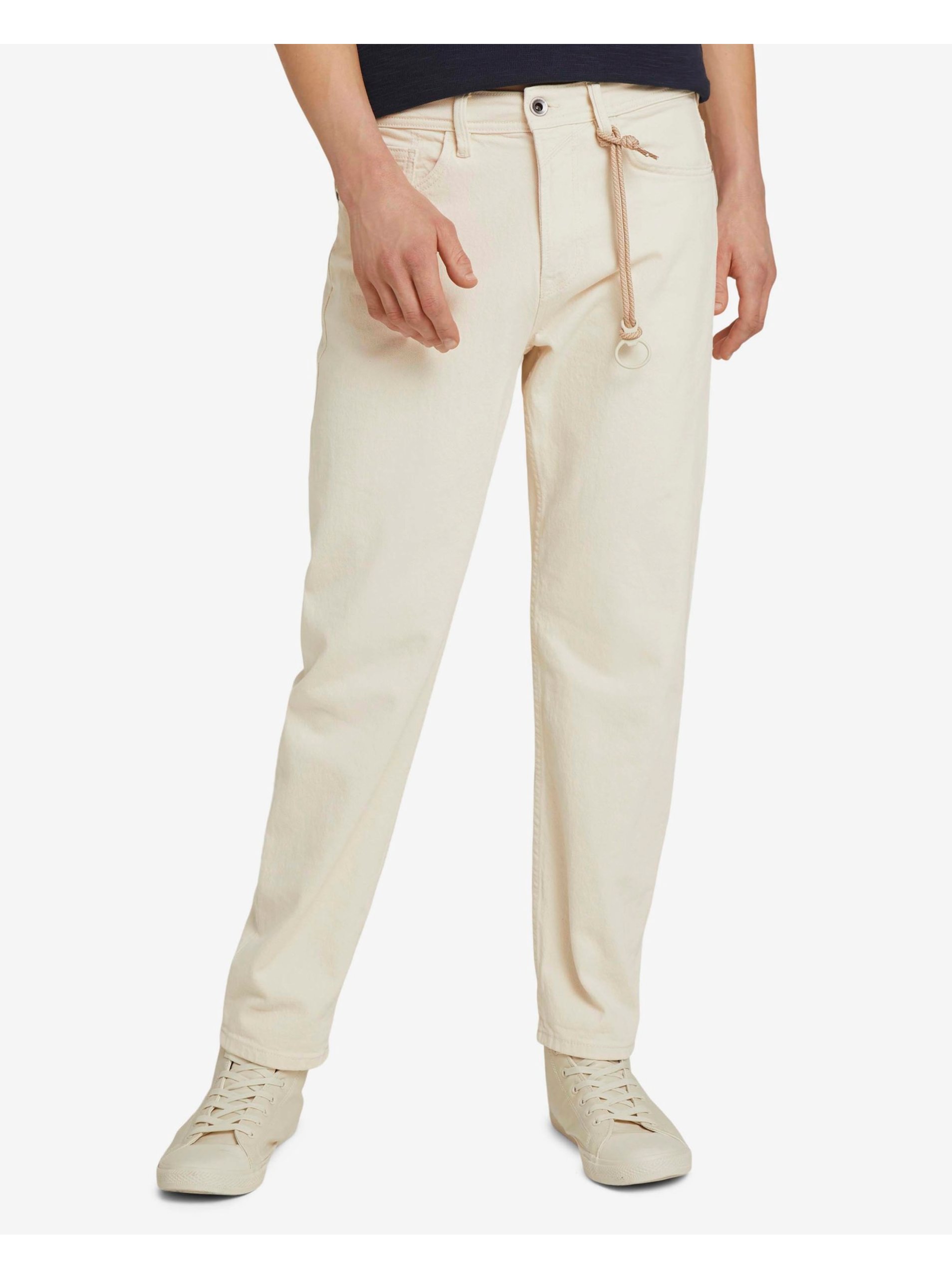 Levně Bílé pánské džíny Tom Tailor Denim