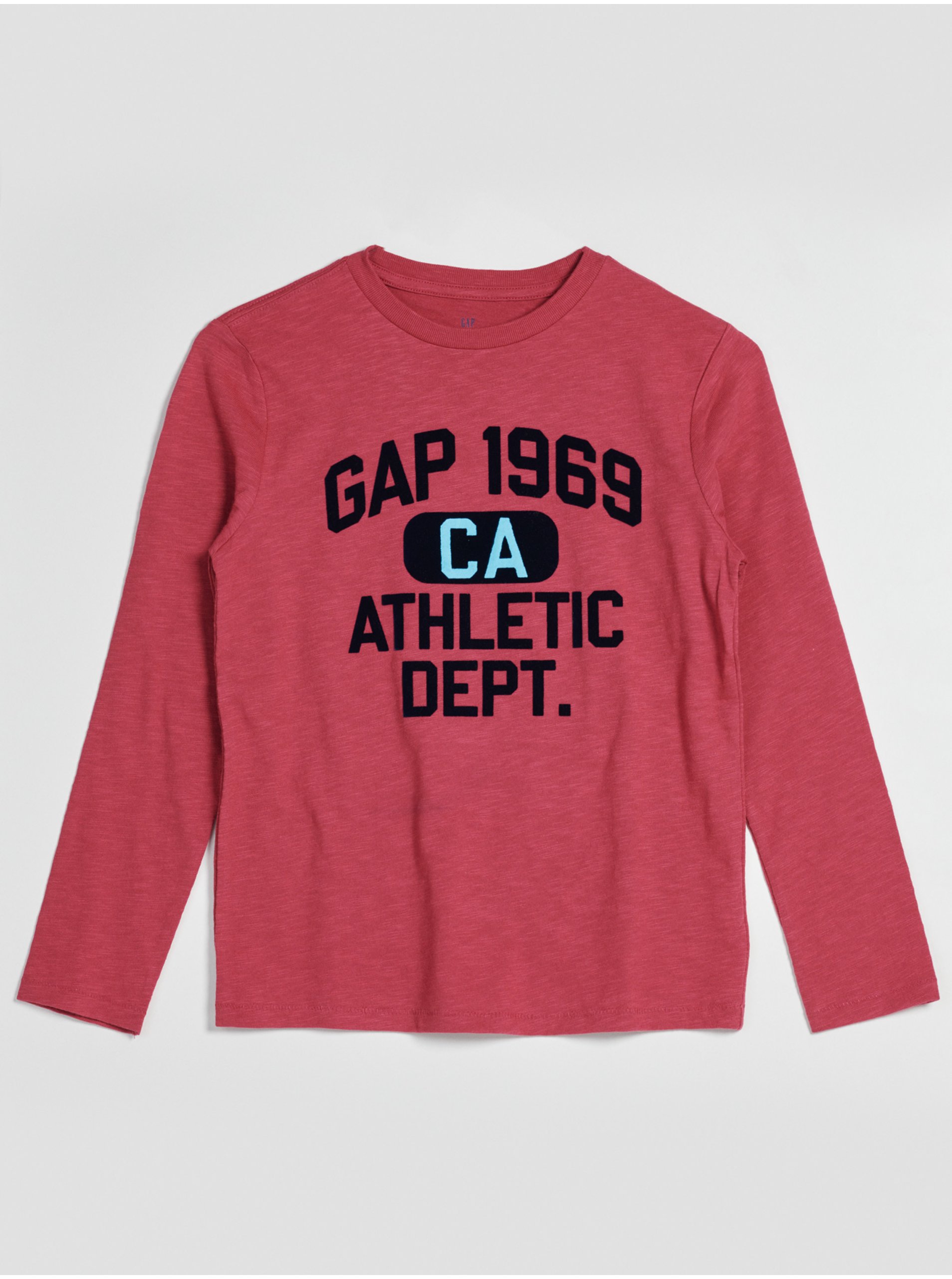 Levně Červené klučičí tričko GAP 1969